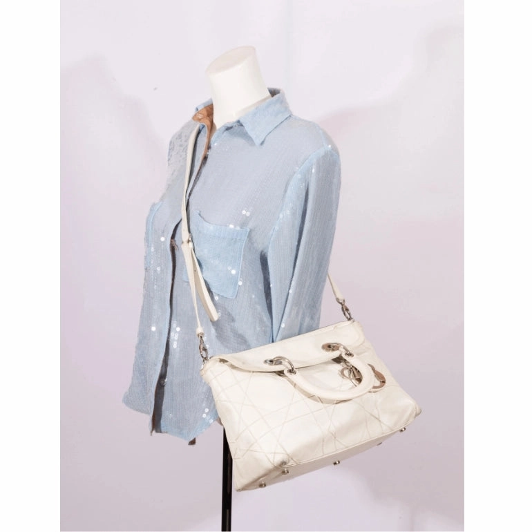 Dior Cannage Quilted Granville Bag