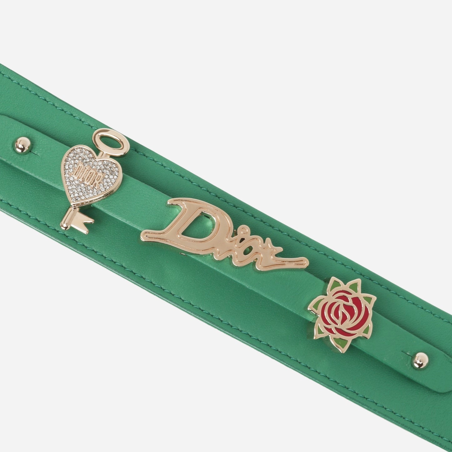 Dior Dior - My ABCDior - Small - Green Lambskin CGHW - 2023 - Pre-Loved