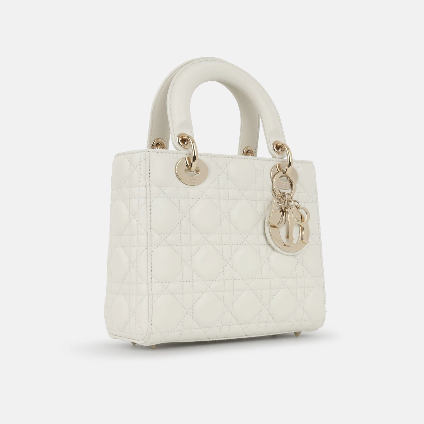 Dior Dior - My ABCDior - Small - Latte Lambskin CGHW - Pre-loved - 2022