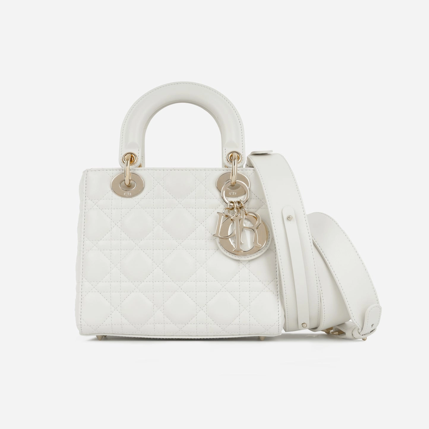 Dior Dior - My ABCDior - Small - Latte Lambskin CGHW - Pre-loved - 2022