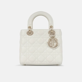 Dior Dior - My ABCDior - Small - Latte Lambskin CGHW - Pre-loved - 2022