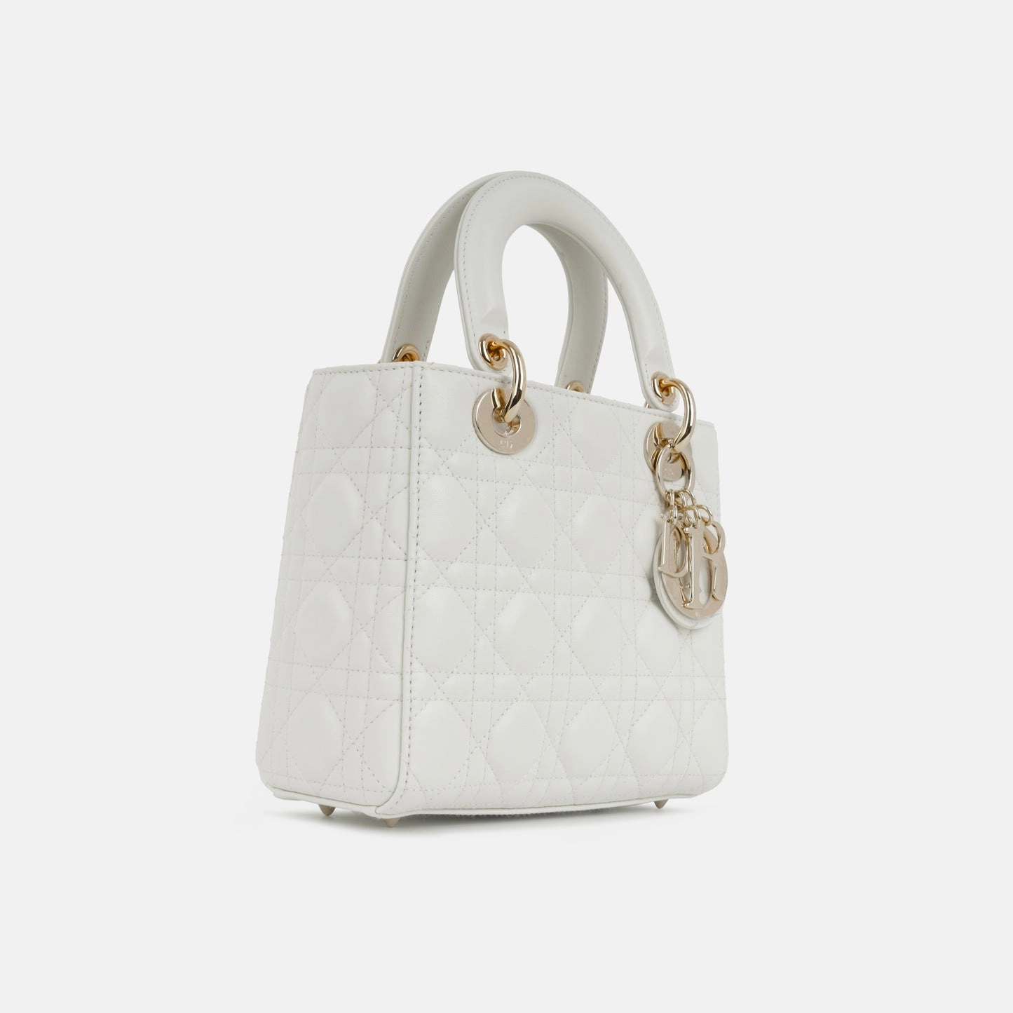 Dior Dior - My ABCDior - Small - Latte Lambskin CGHW - Pre-loved - 2022