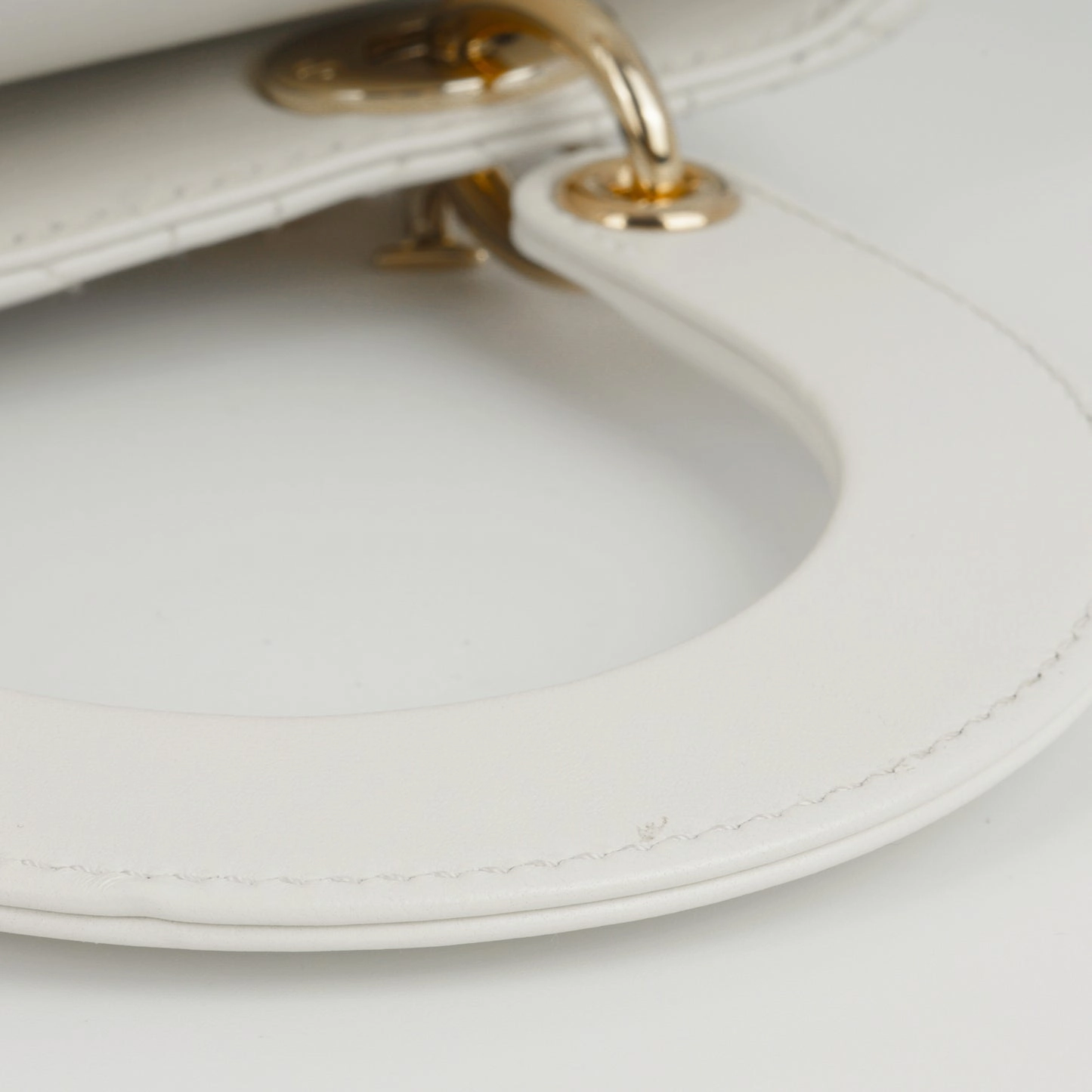 Dior Dior - My ABCDior - Small - Latte Lambskin CGHW - Pre-loved - 2022