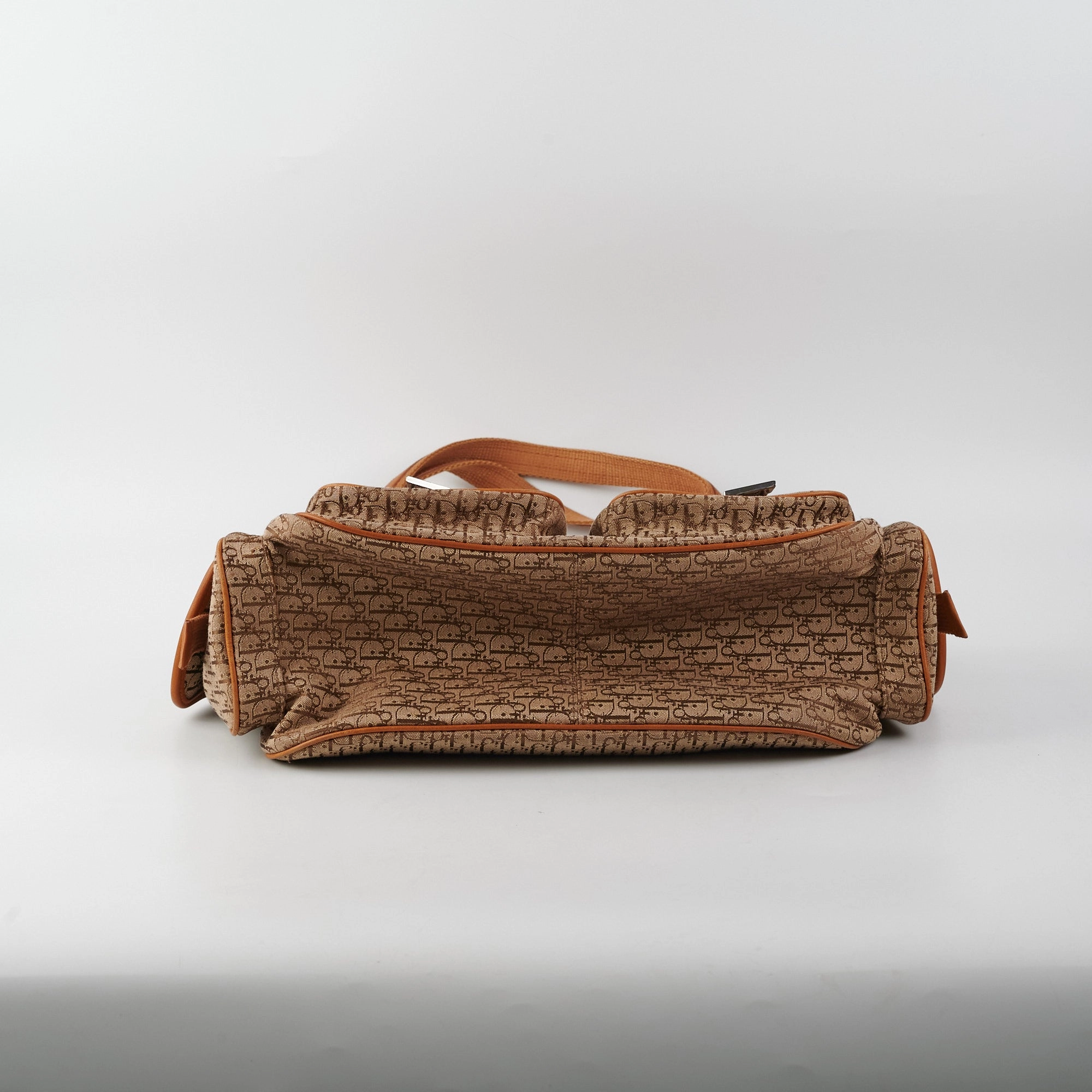 Dior Diorissimo Cargo Hobo Bag Brown