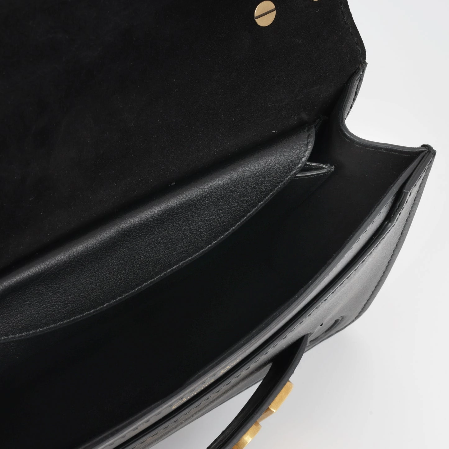 Dior Jadior Flap Bag Black Calfskin Leather GHW