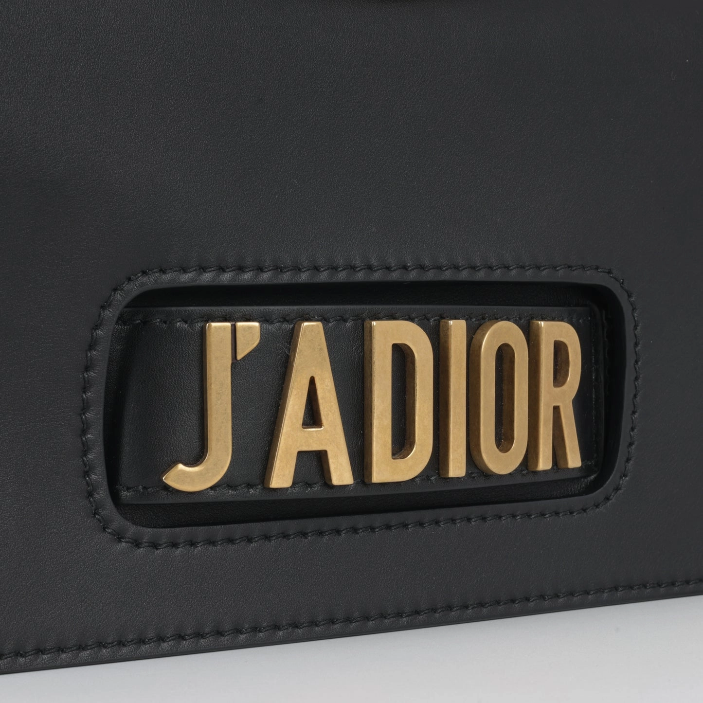 Dior Jadior Flap Bag Black Calfskin Leather GHW