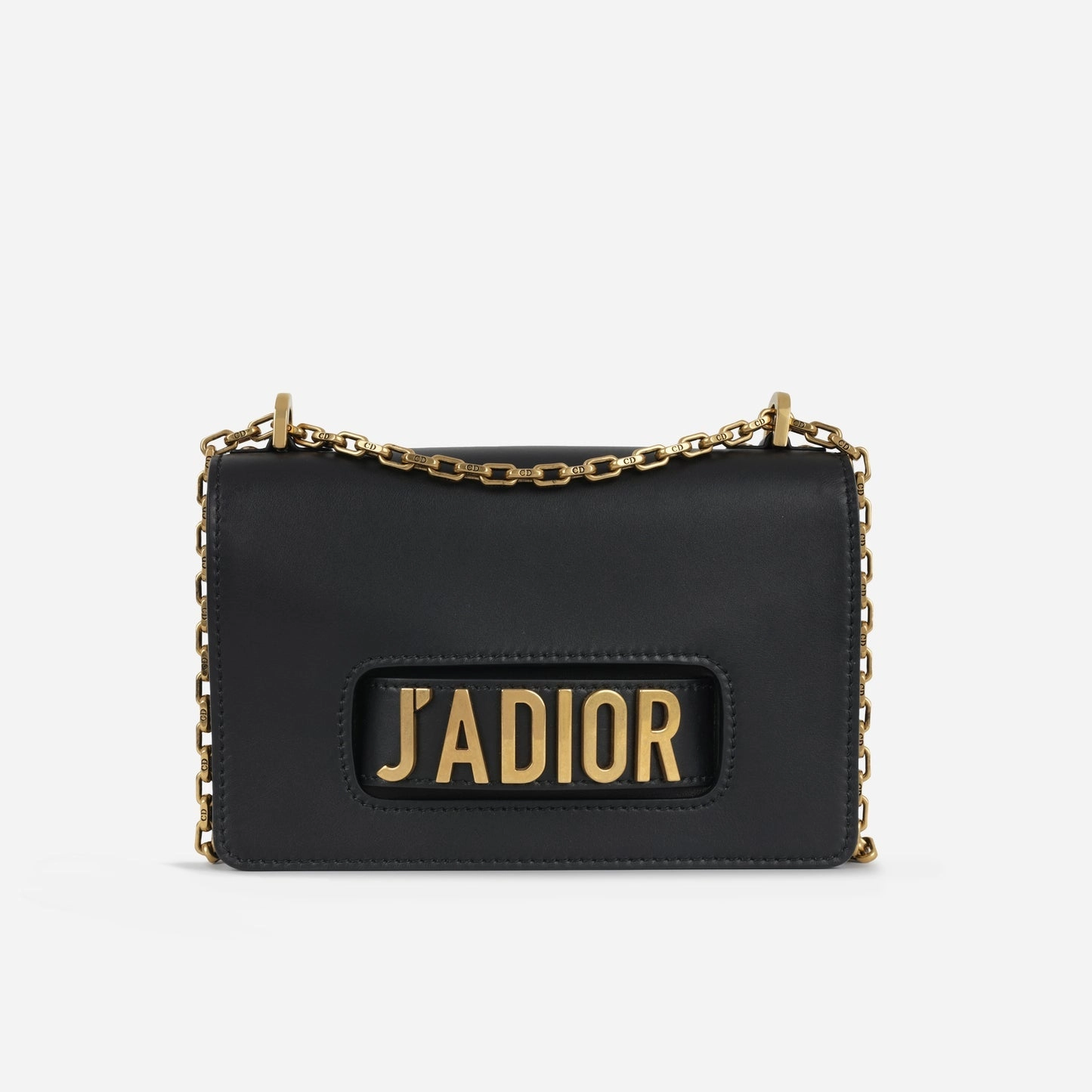 Dior Jadior Flap Bag Black Calfskin Leather GHW
