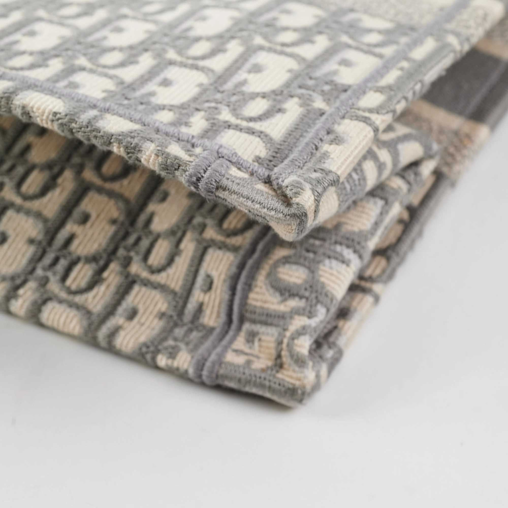 Dior Medium Book Tote Oblique Grey