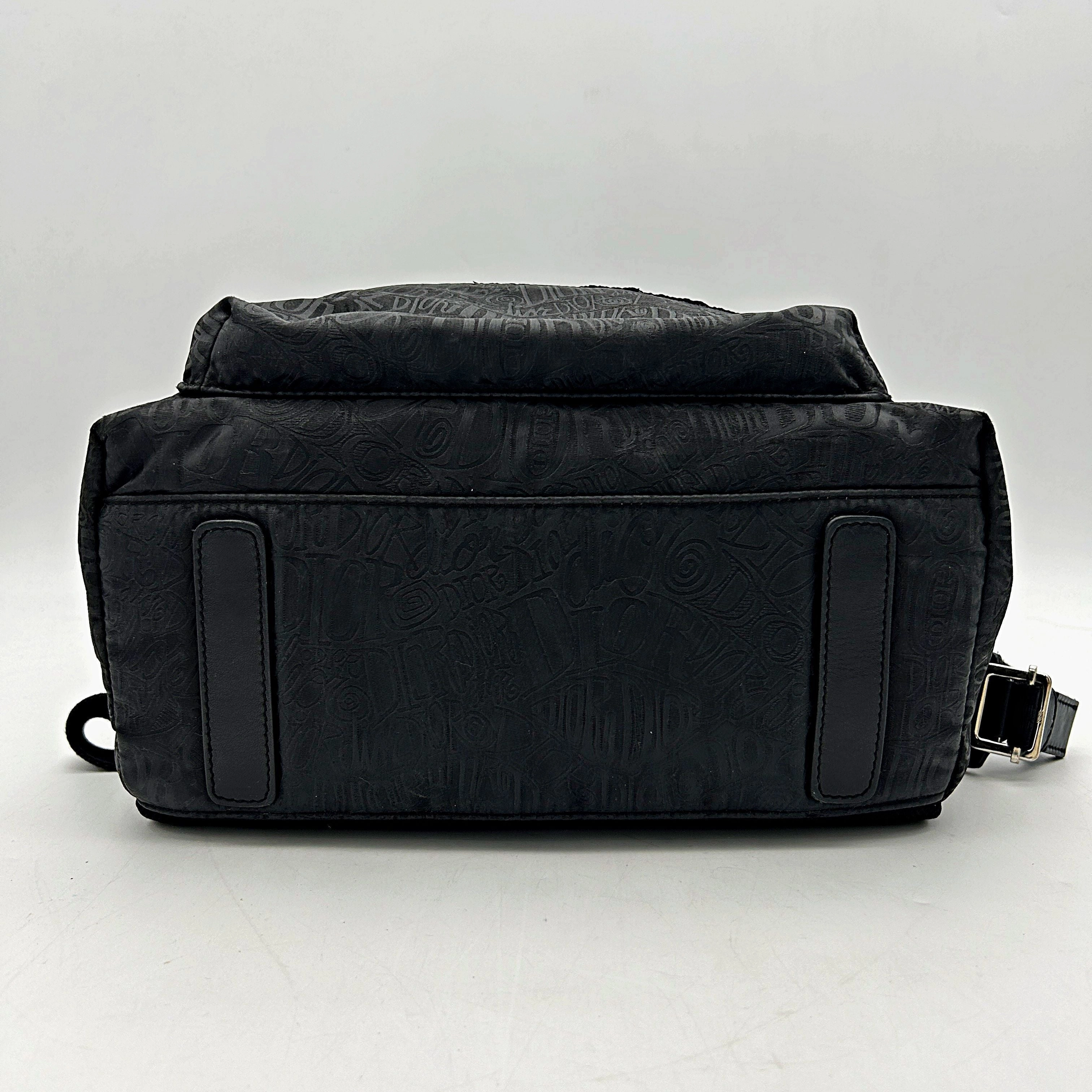 DIOR x Shawn Stussy Nylon Backpack - Black Backpacks, Bags LA34700
