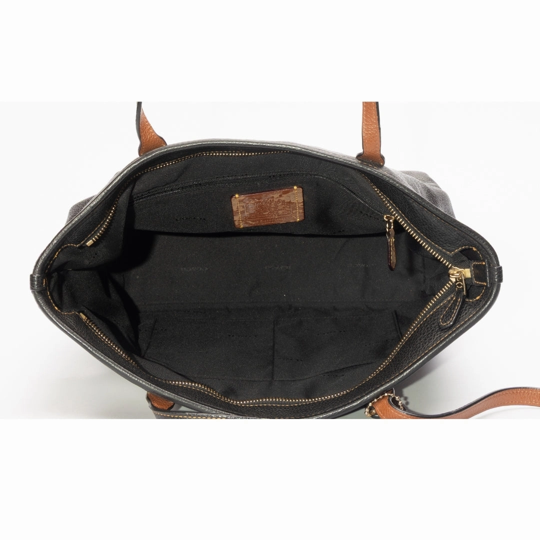 Disney x Coach Leather Shoulder Bag