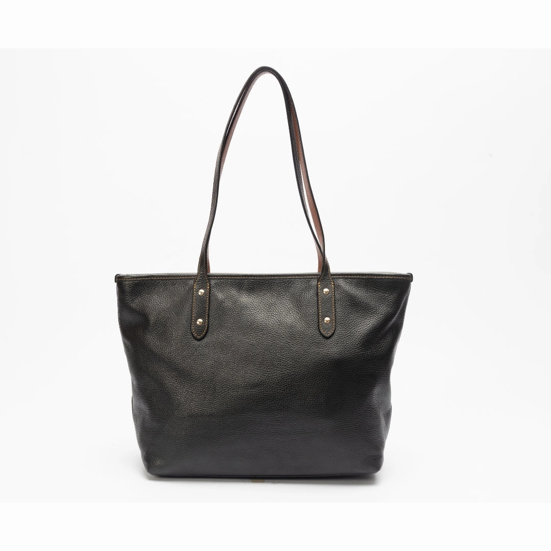 Disney x Coach Leather Shoulder Bag