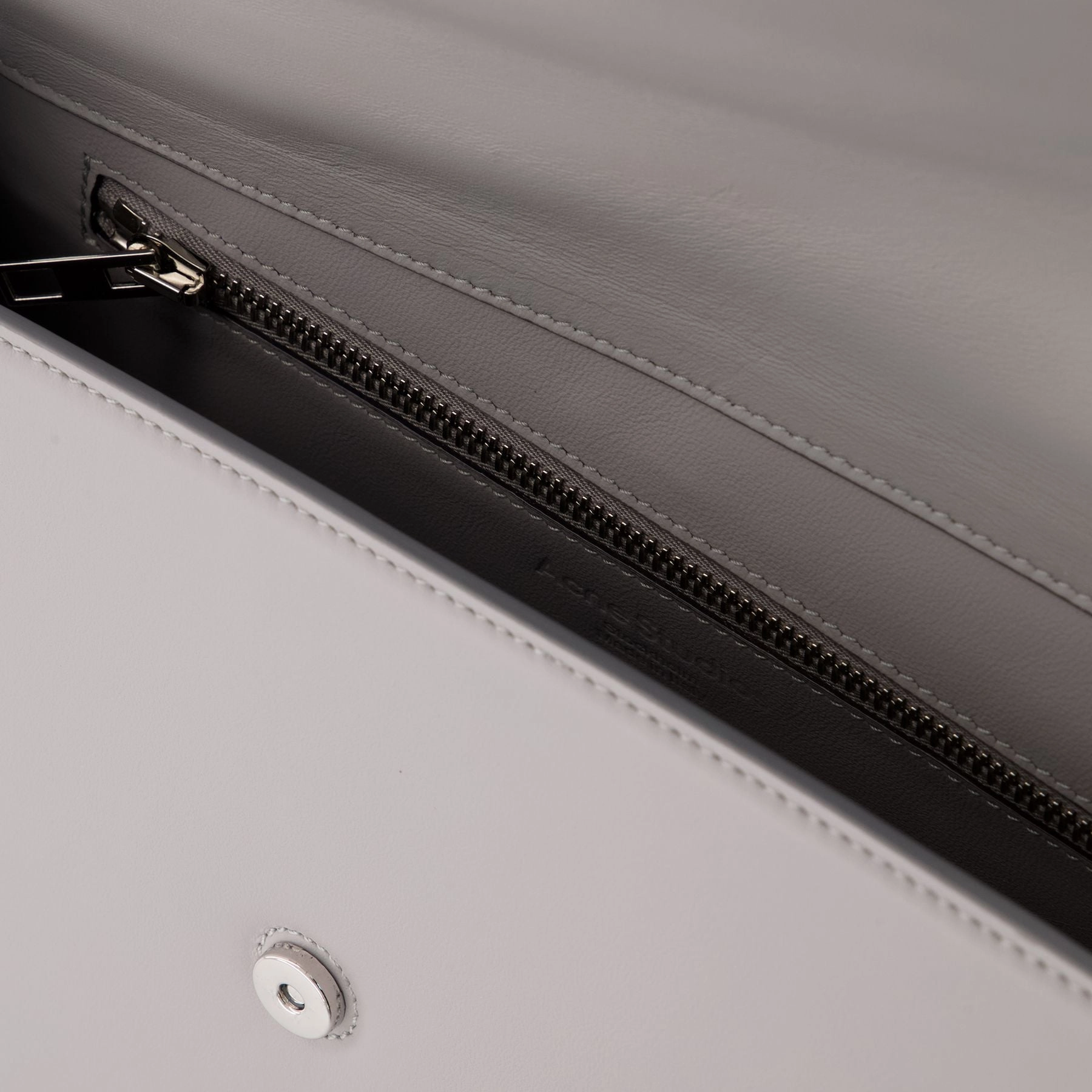 Distortion Crossbody - Acne Studios -  Grey Clair - Leather