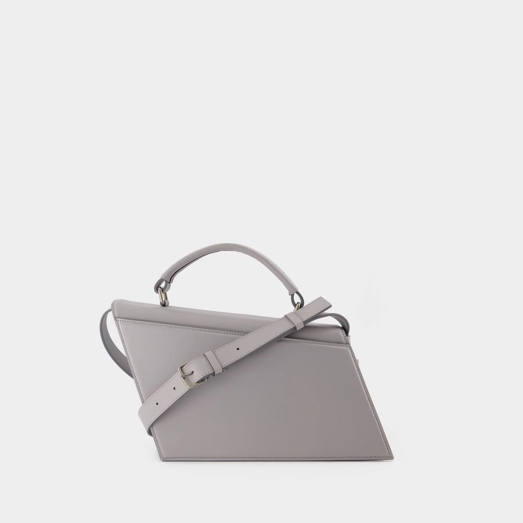 Distortion Crossbody - Acne Studios -  Grey Clair - Leather