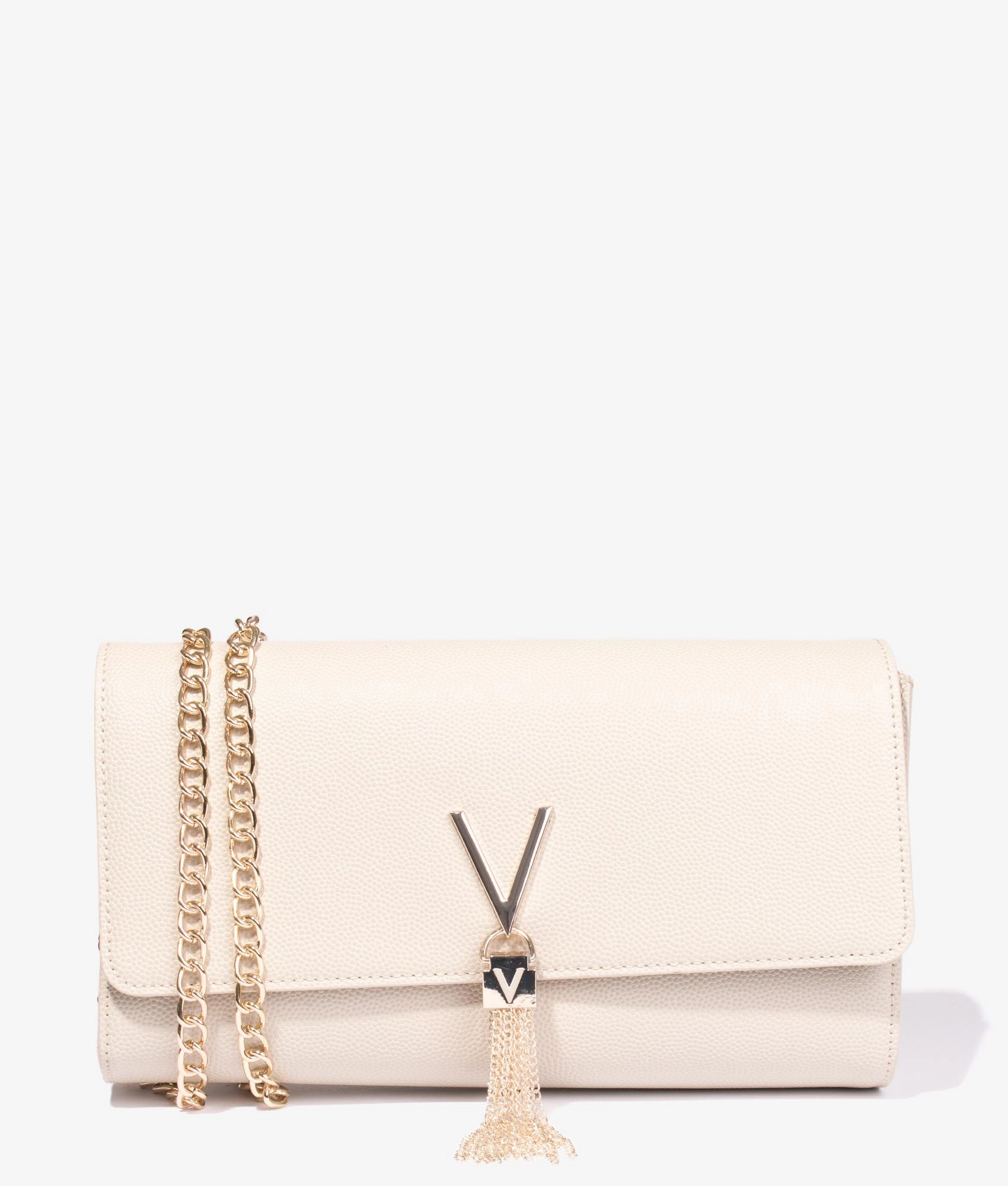 Divina large clutch in ecru