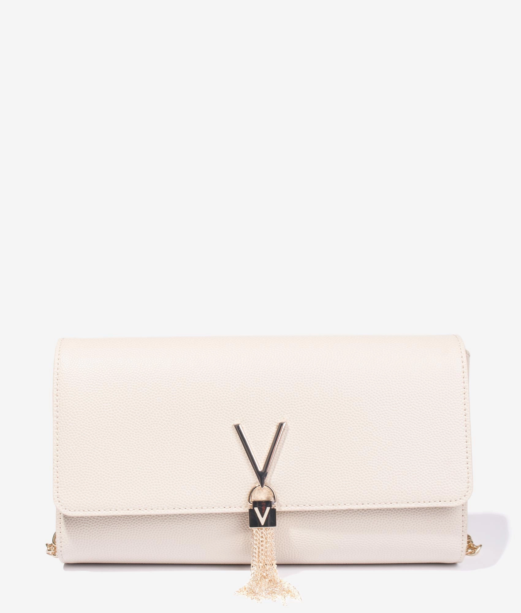 Divina large clutch in ecru