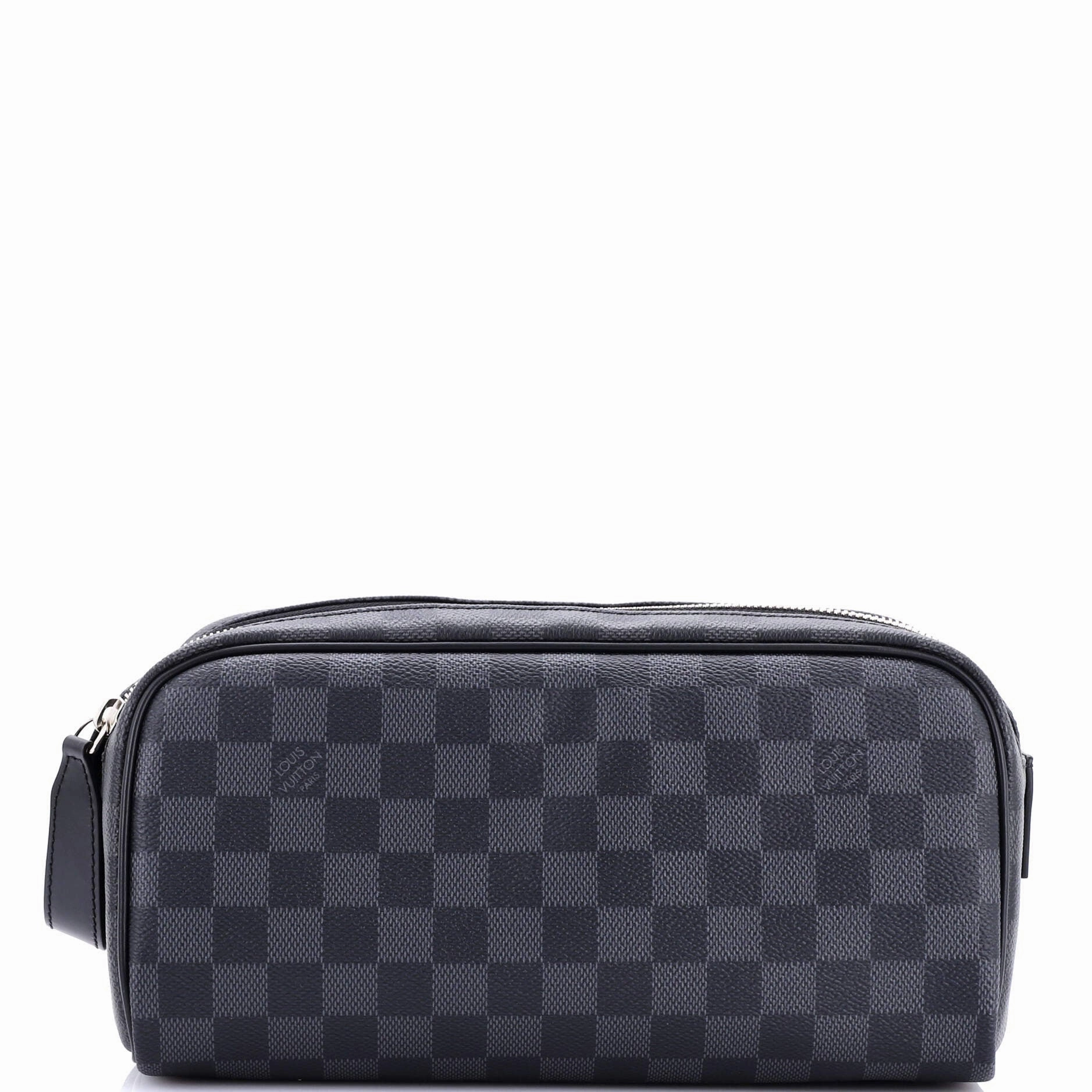 Dopp Kit Toiletry Pouch Damier Graphite