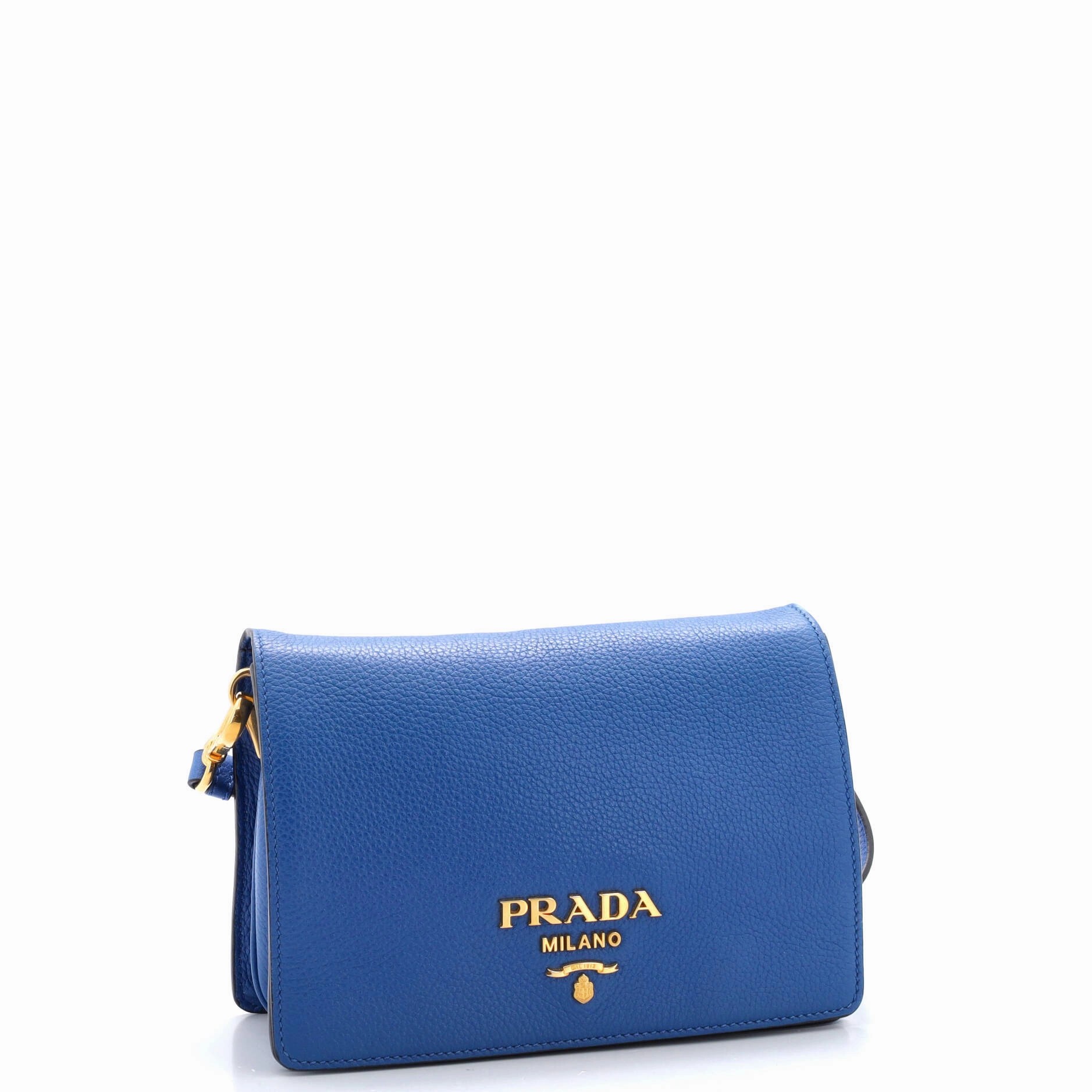 Dual Strap Flap Crossbody Bag Vitello Daino Small