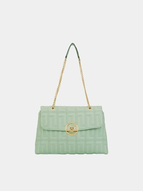 Edel Large Flap Satchel Bag