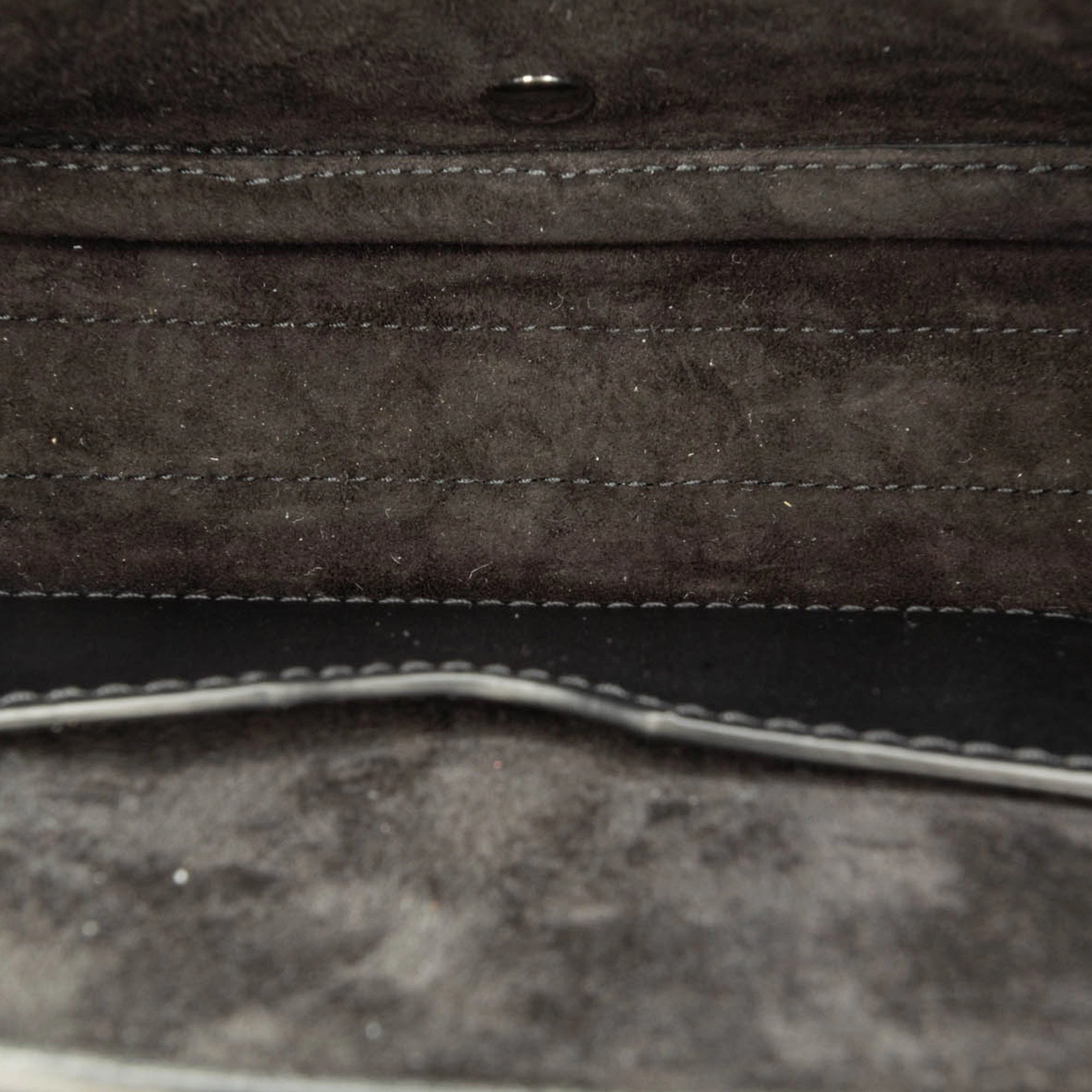 Embossed Calfskin Houndstooth Bobby East West Crossbody