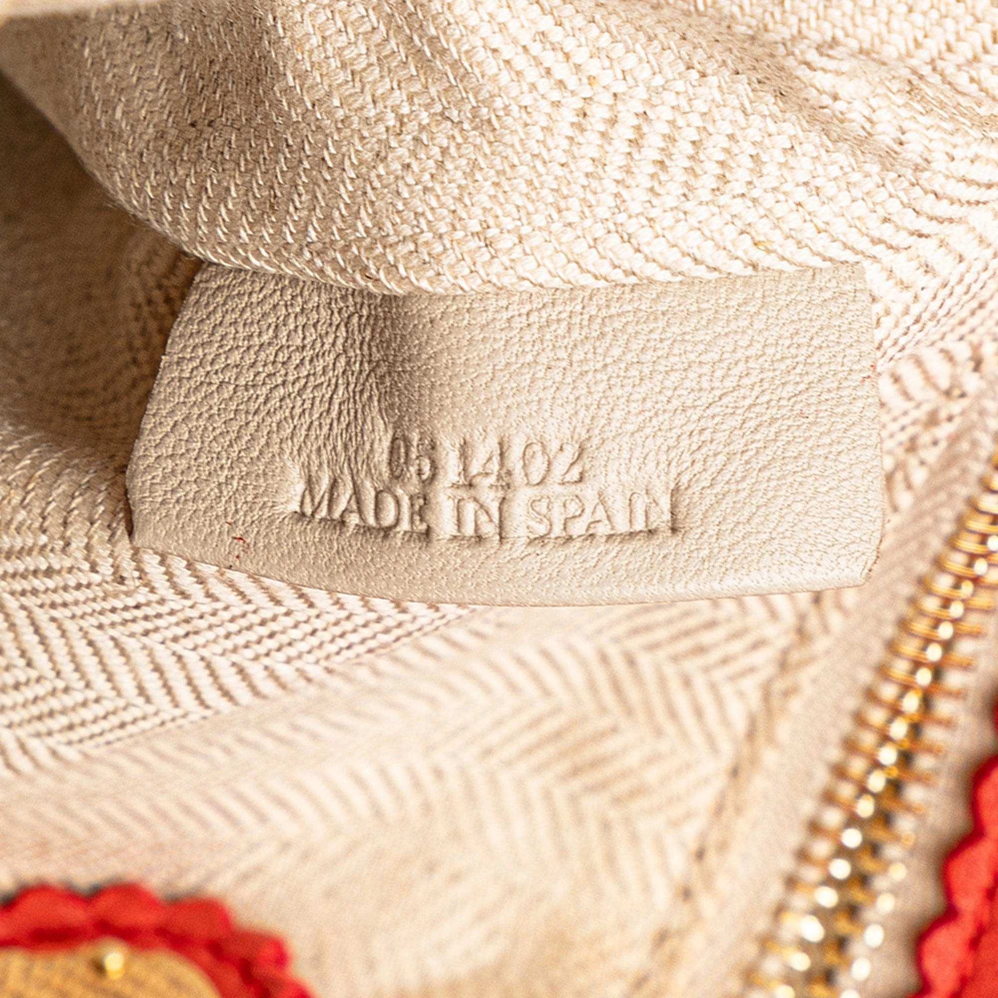 Embossed Flamenco Tassel Crossbody