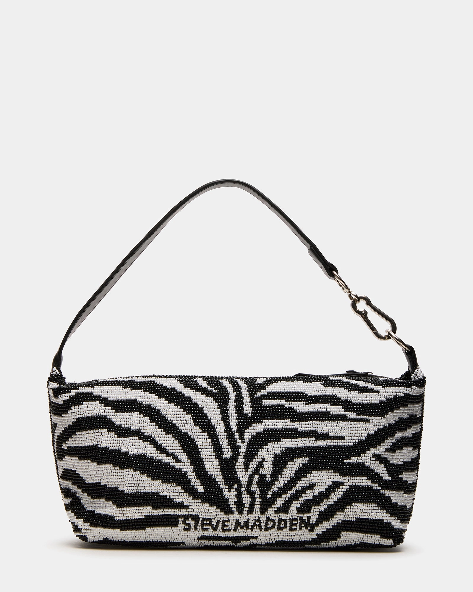 EMERSYN BEADED BAG ZEBRA