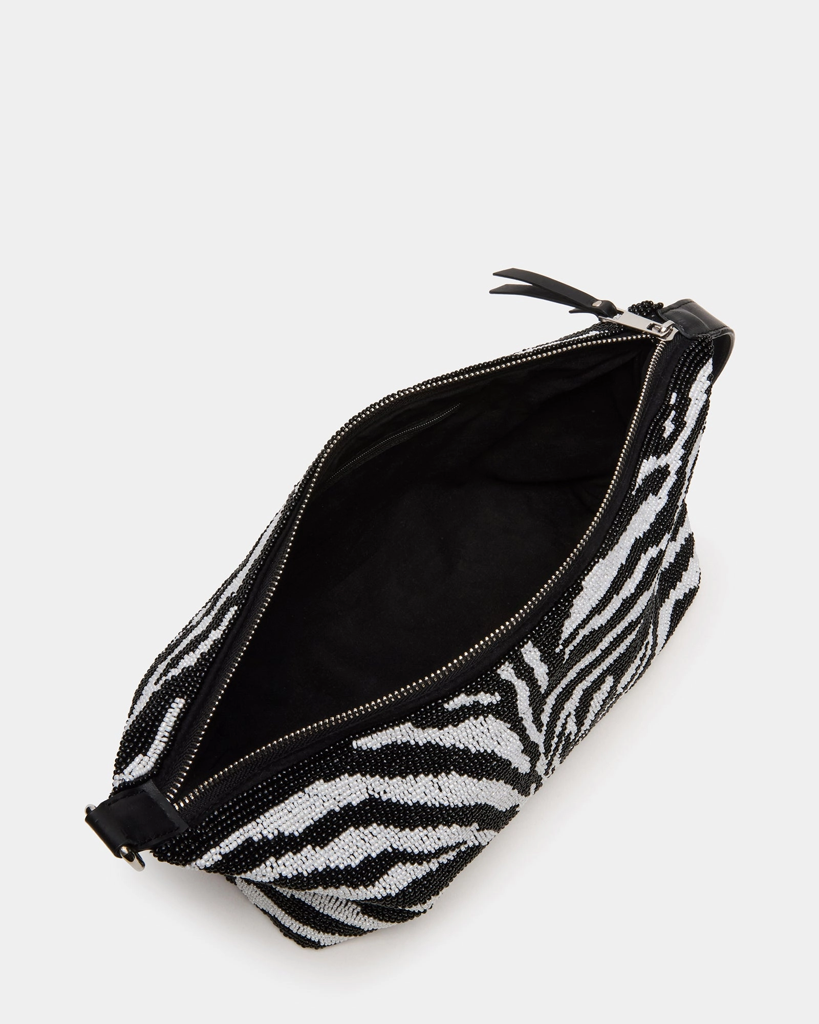 EMERSYN BEADED BAG ZEBRA