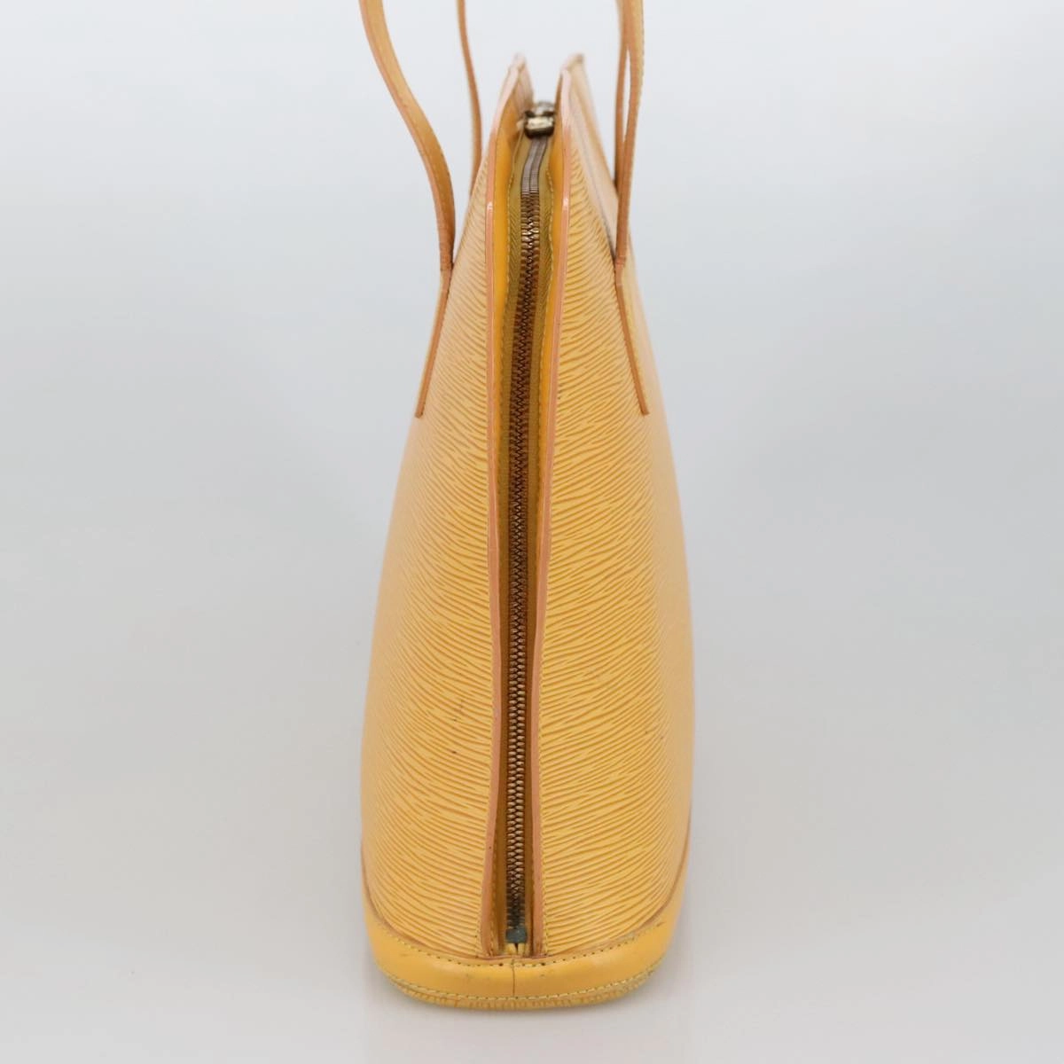Epi Alma Yellow Leather Shoulder Bag