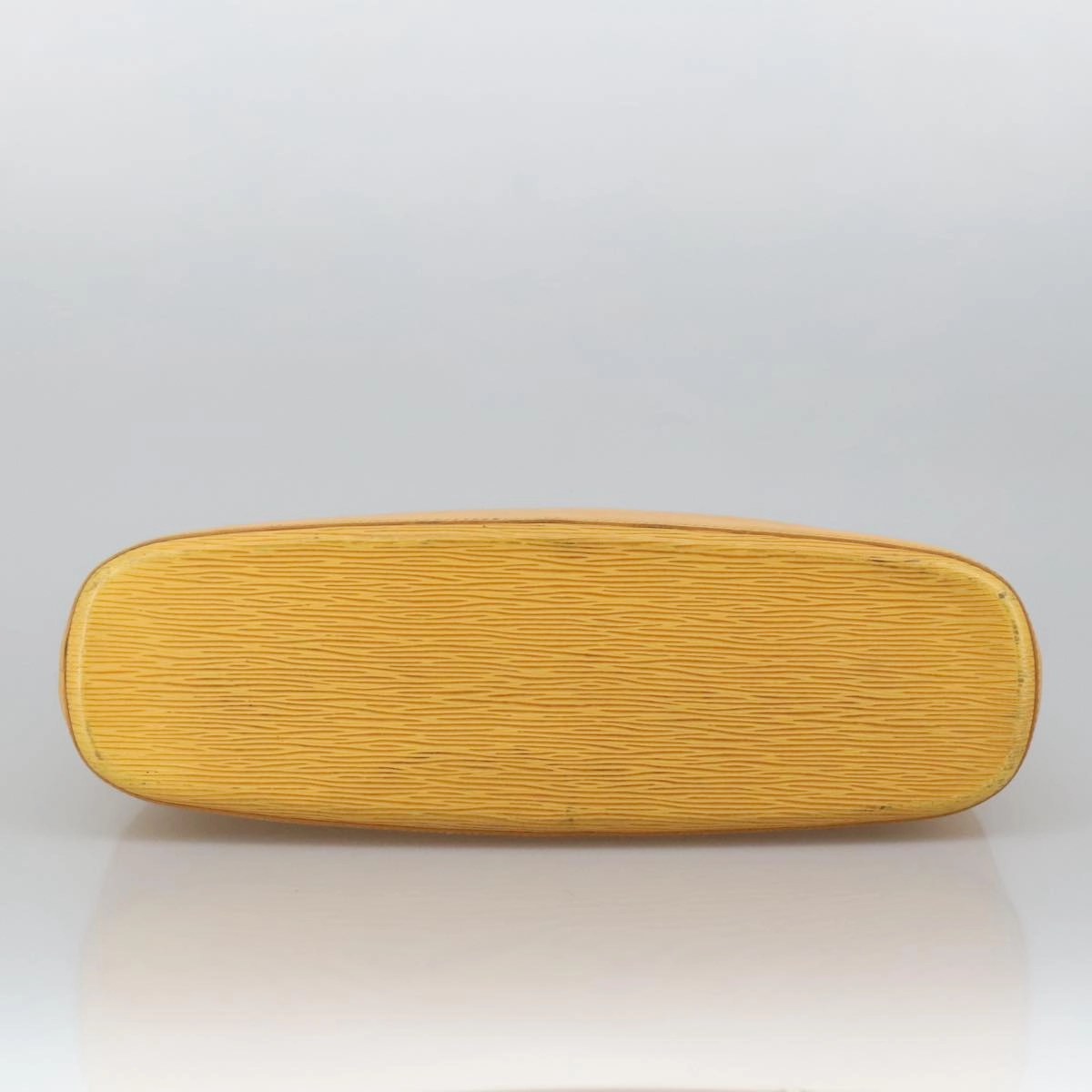 Epi Alma Yellow Leather Shoulder Bag