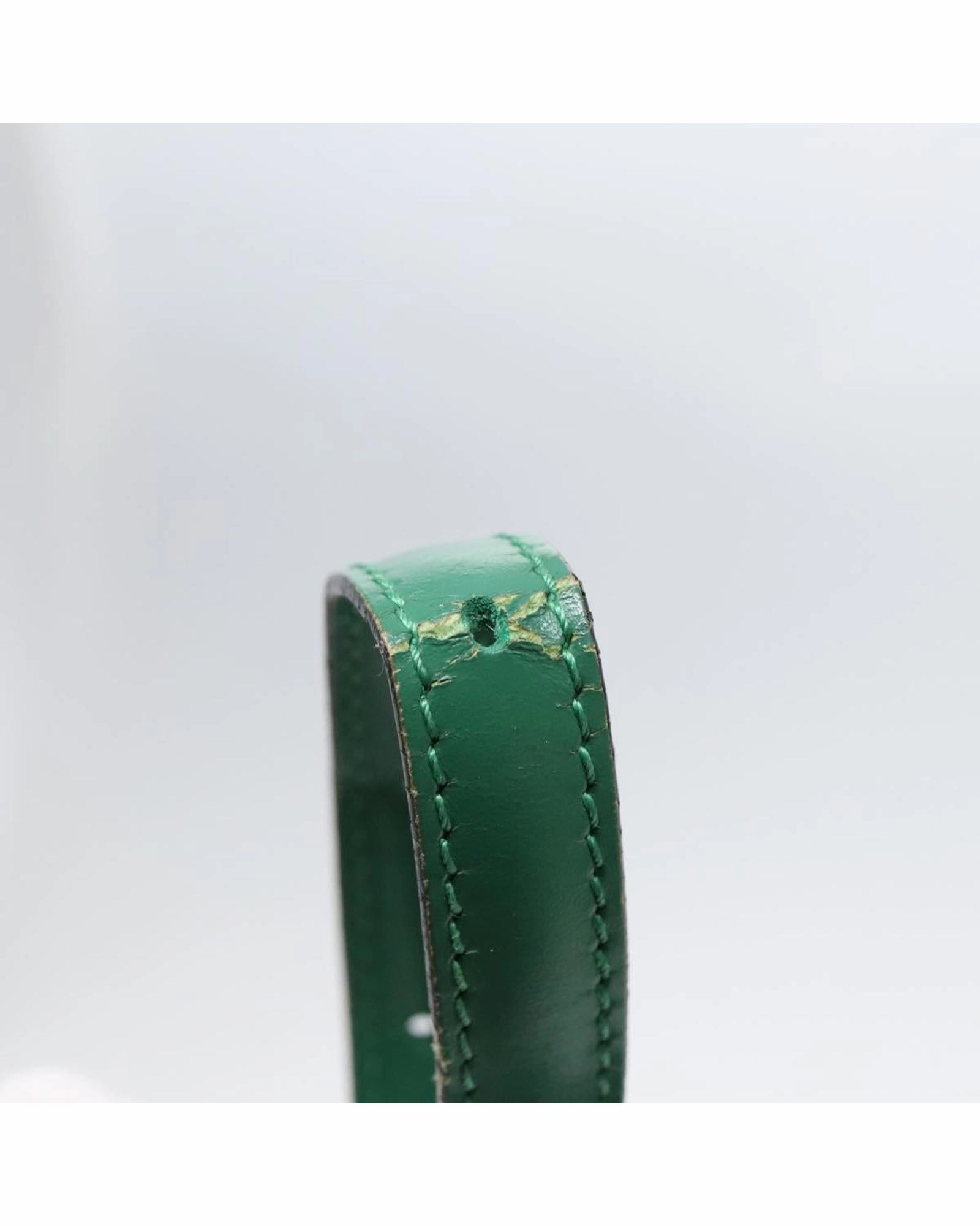 Epi Leather Green Shoulder Bag