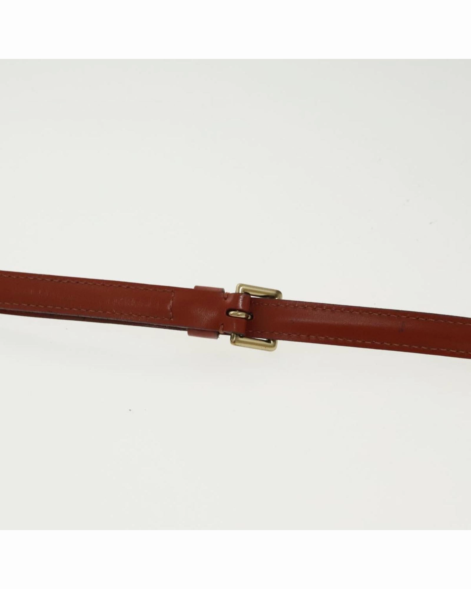 Epi Leather Shoulder Bag with Adjustable Strap