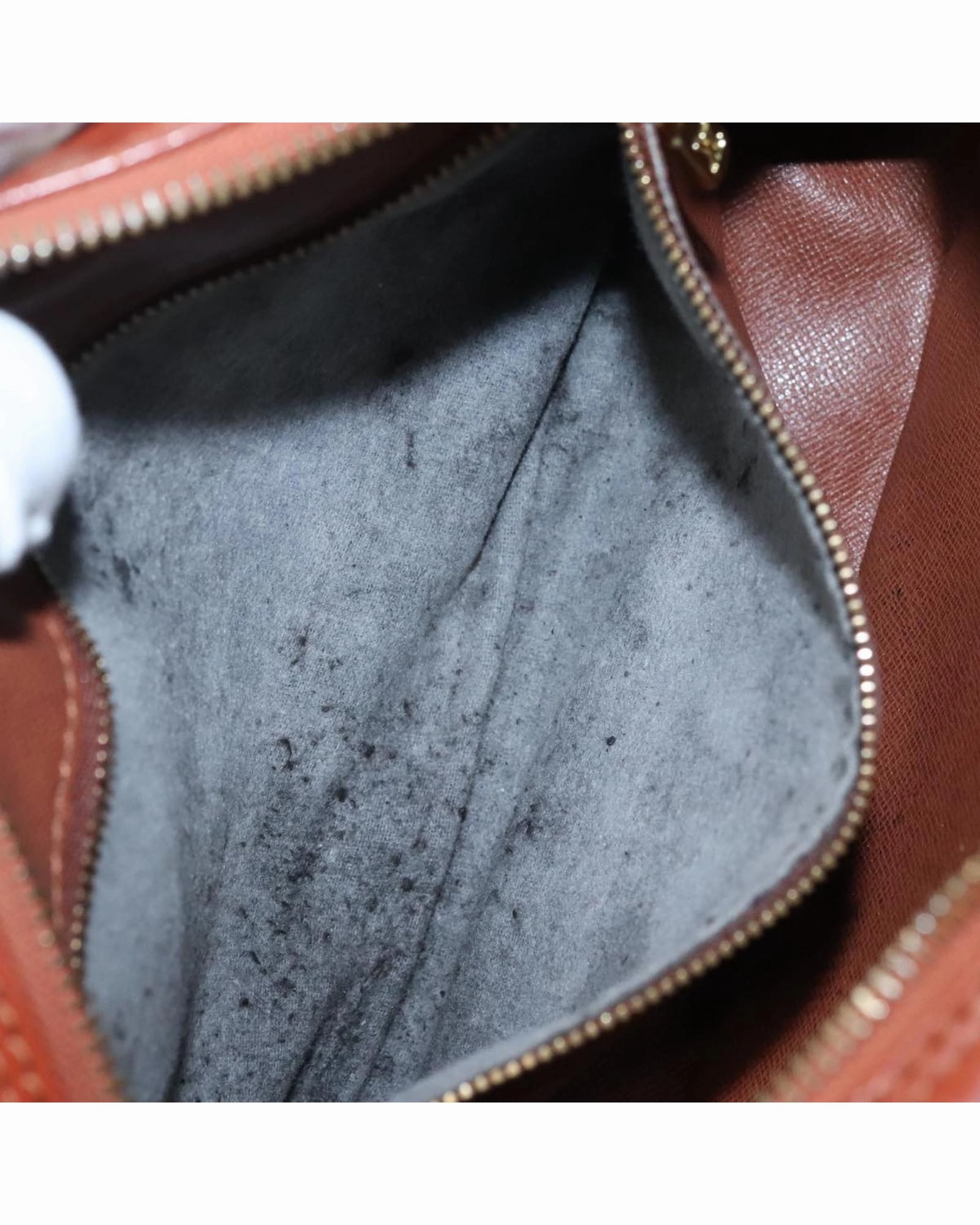 Epi Leather Shoulder Bag with Adjustable Strap
