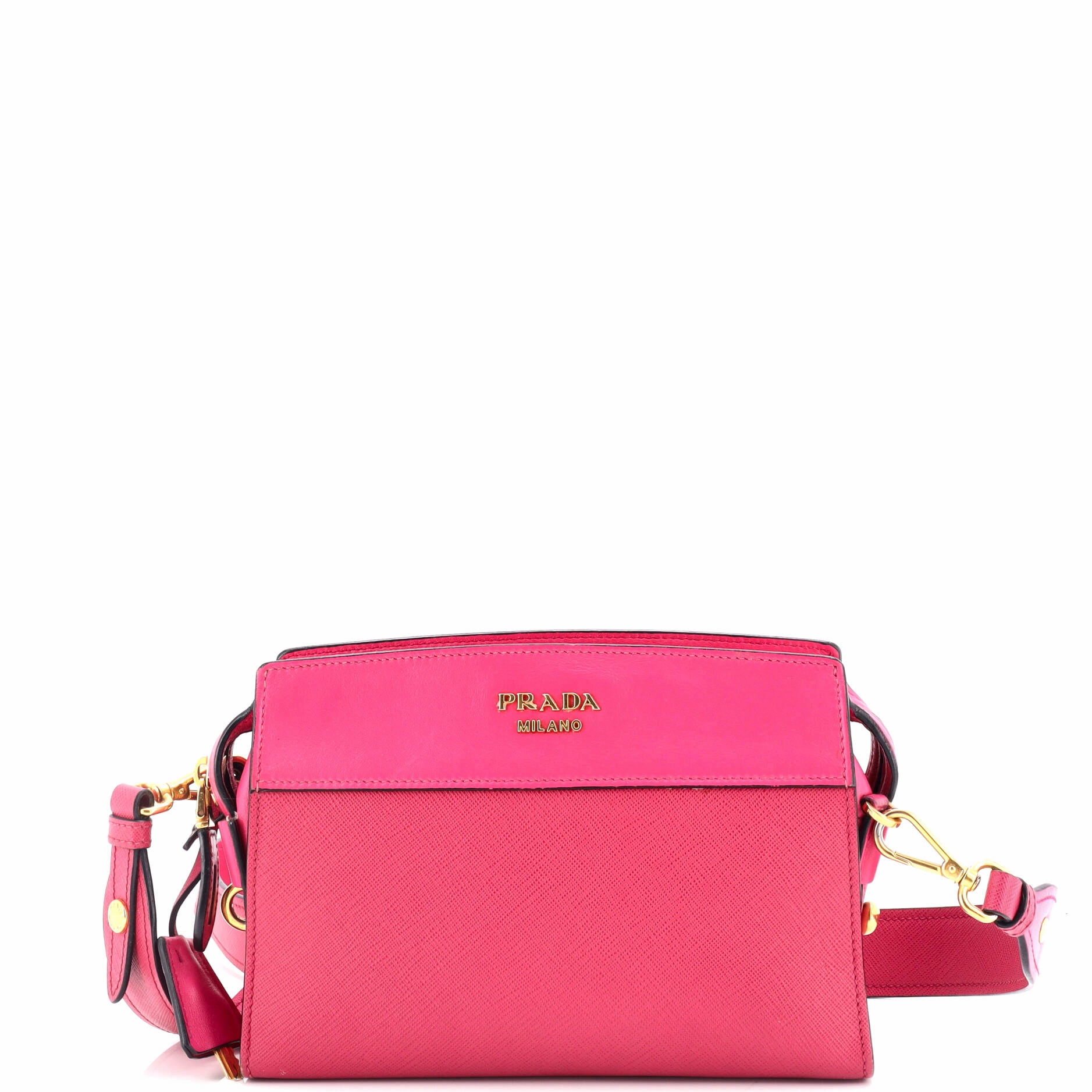 Esplanade Crossbody Bag Saffiano with City Calf Small