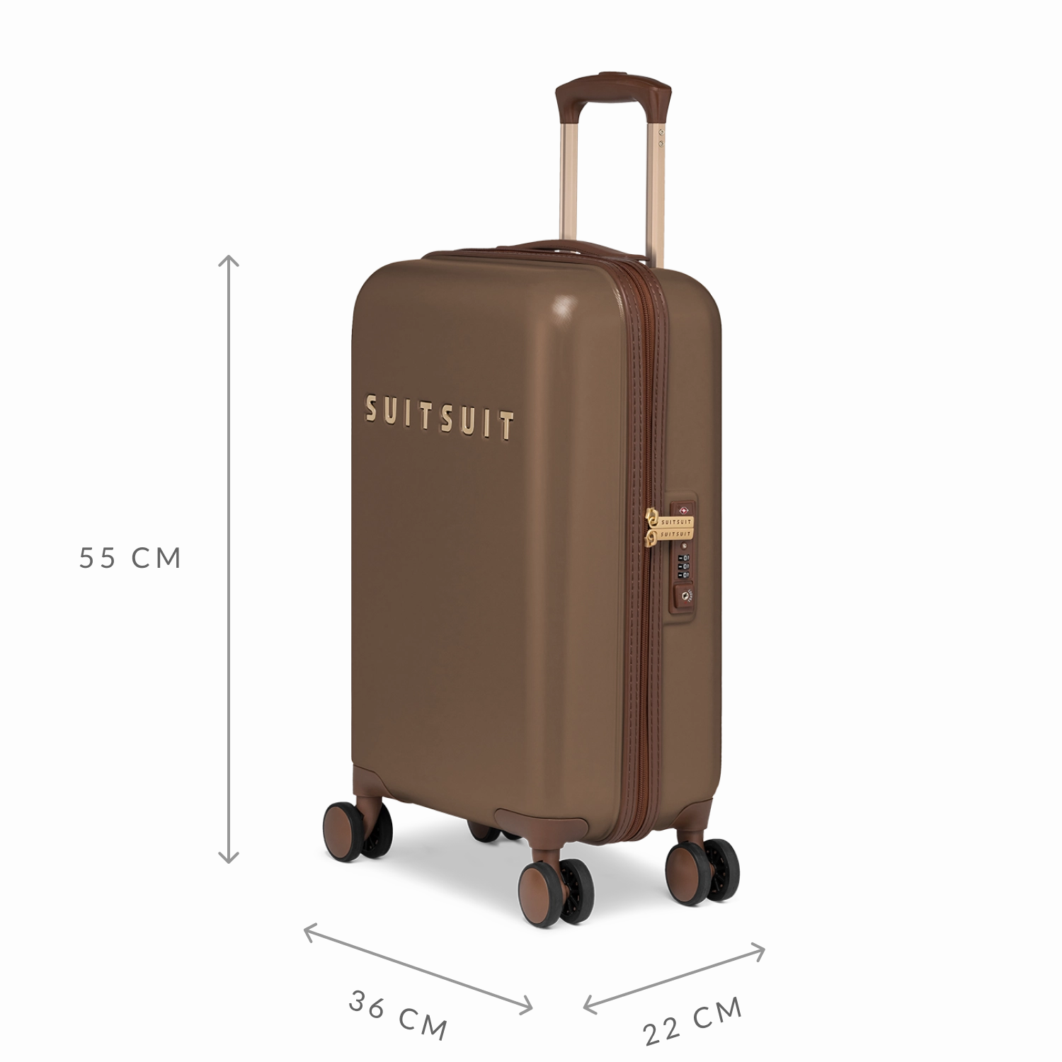 Fab Seventies - Cocoa Brown - Perfect Packing Set (20 INCH)
