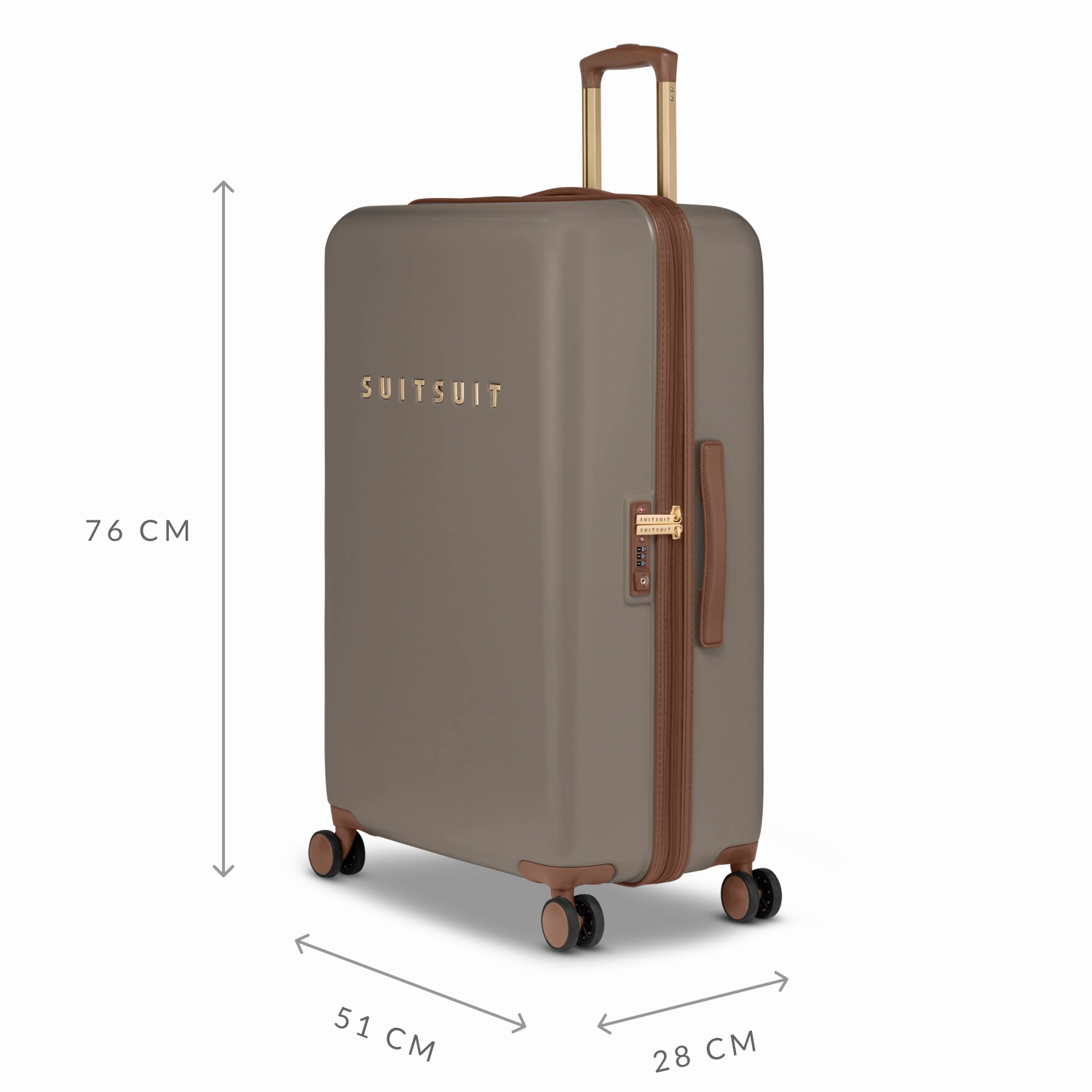 Fab Seventies - Taupe - Perfect Packing Set (20/28 INCH)