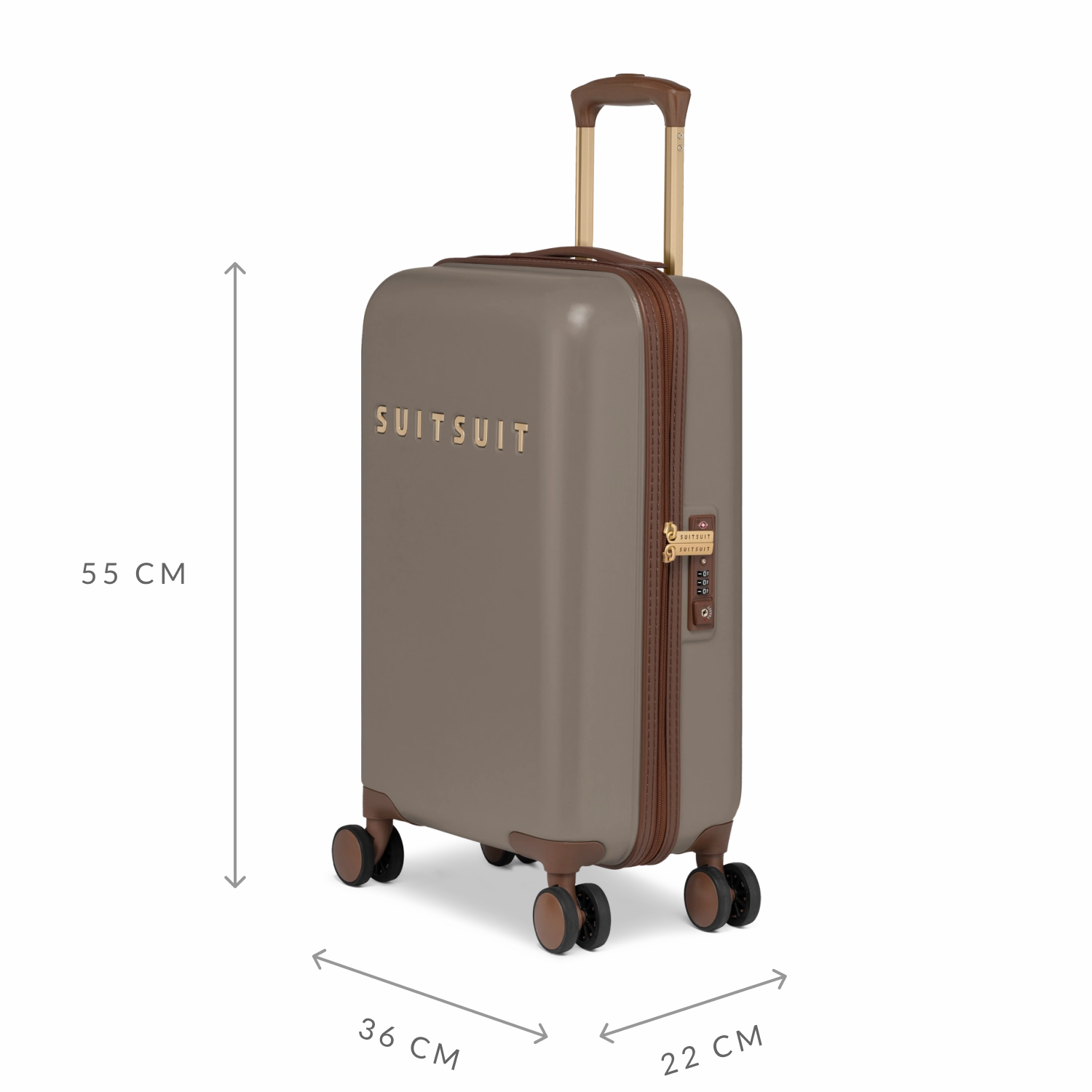Fab Seventies - Taupe - Perfect Packing Set (20 INCH)