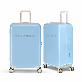 Fabulous Fifties - Chambray Blue - Safe Travels Set (24 INCH)