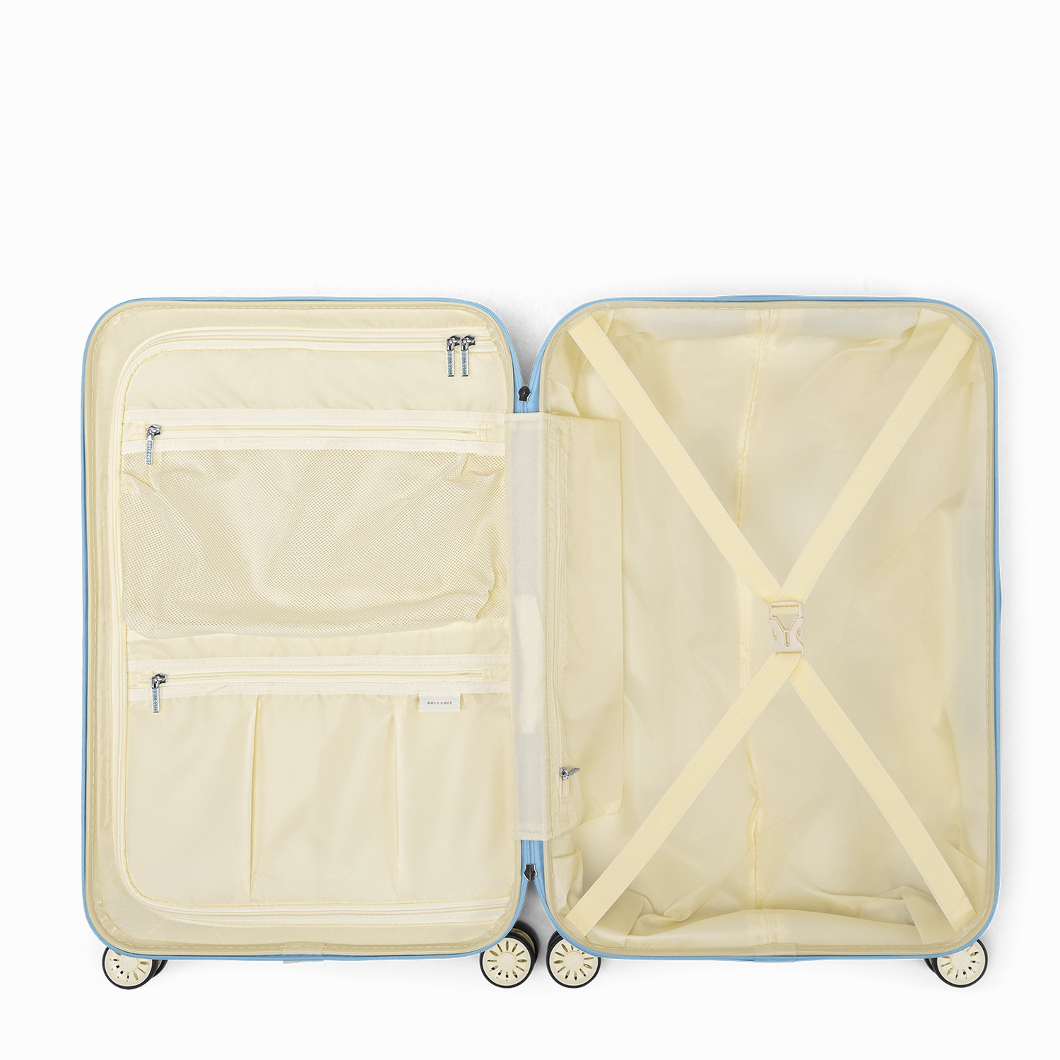 Fabulous Fifties - Chambray Blue - Safe Travels Set (24 INCH)