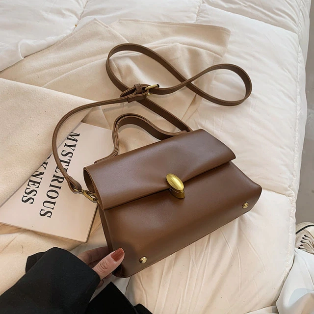 Fantasy Women's Small Leather Crossbody Handbag