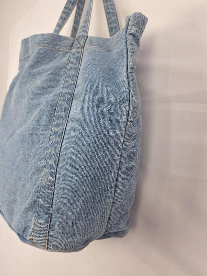 Fat Face Essential Astrid Denim Tote Bag