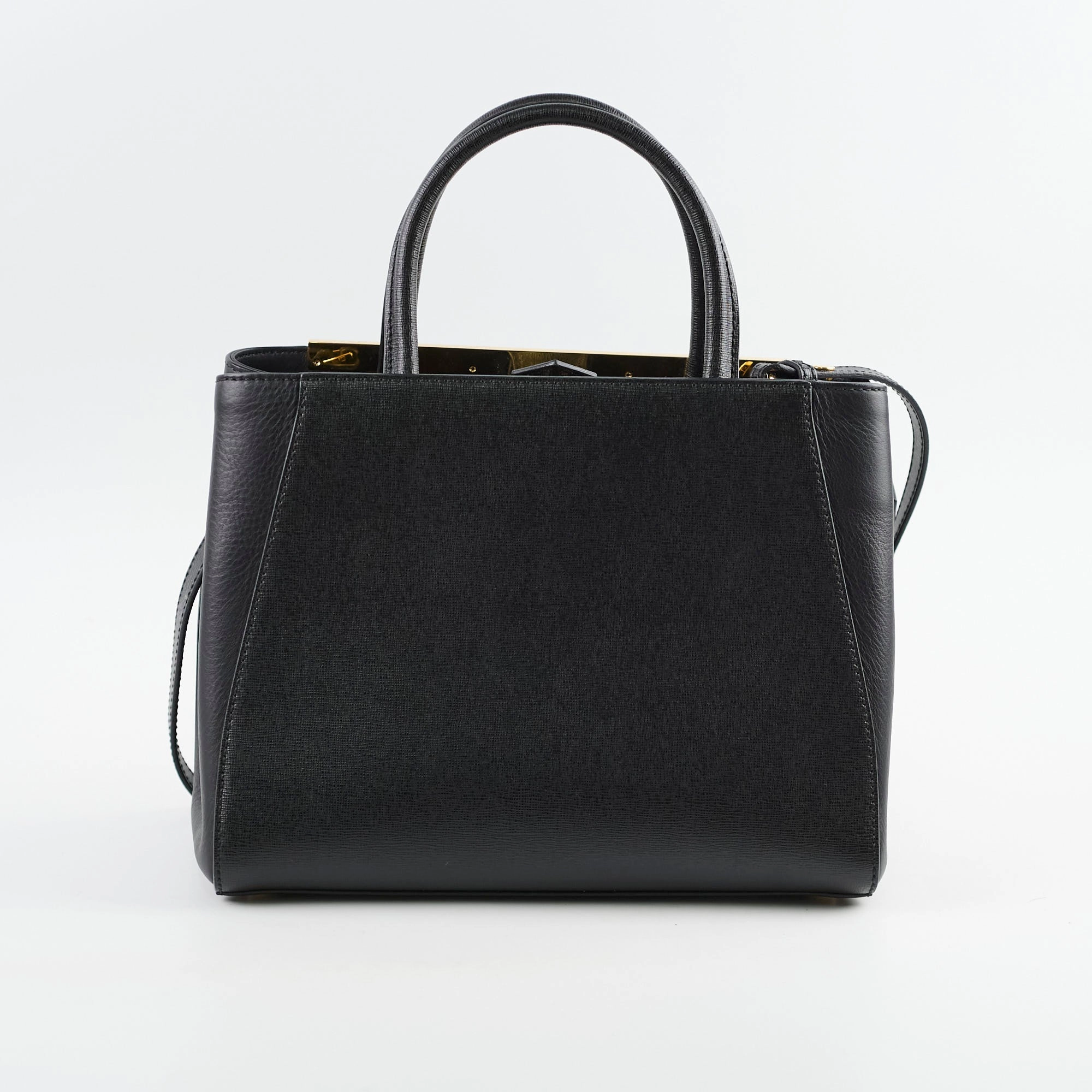 Fendi 2 Jours Small Tote Black