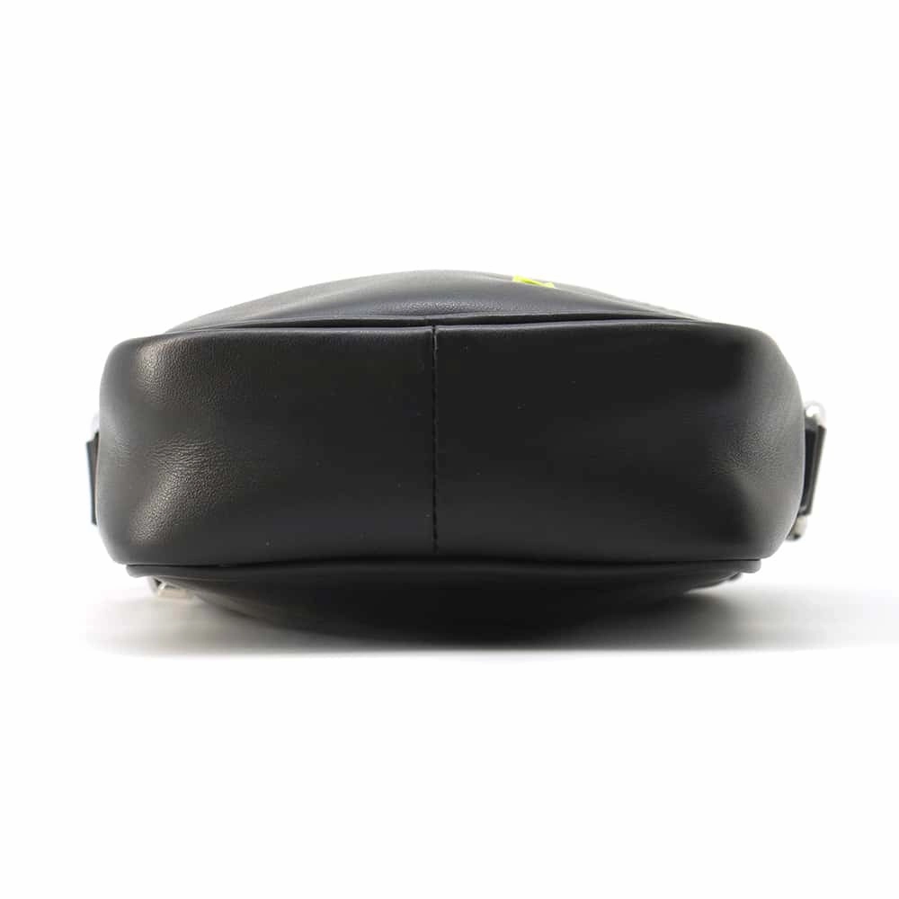 FENDI Bag Bugs Shoulder Bag Black7VA456 Leather Size Small