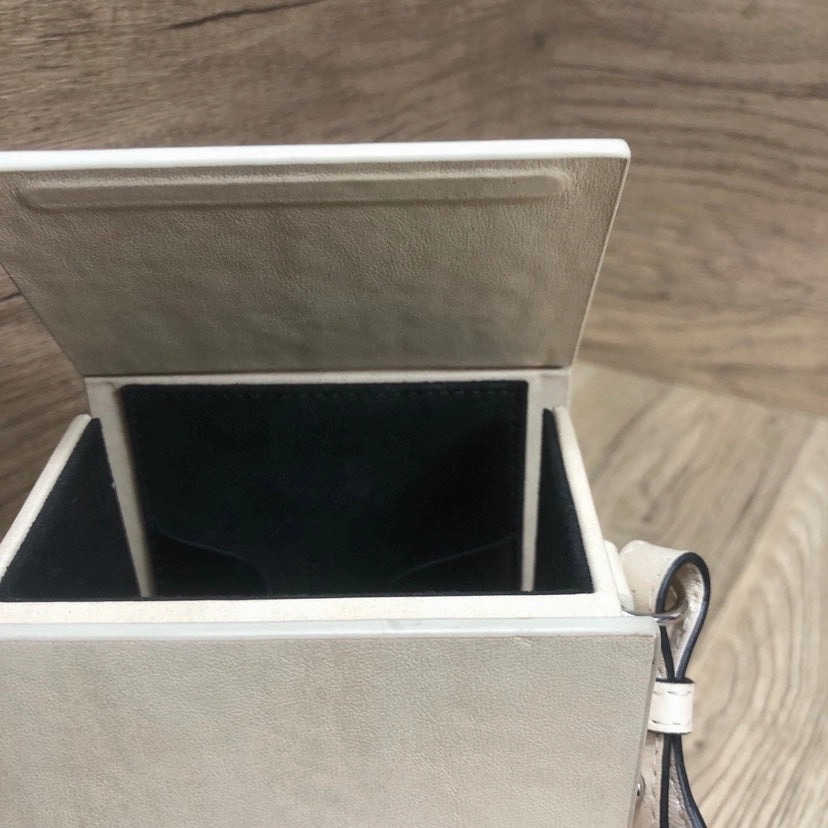 Fendi Beige Box-Style Crossbody Bag Medium