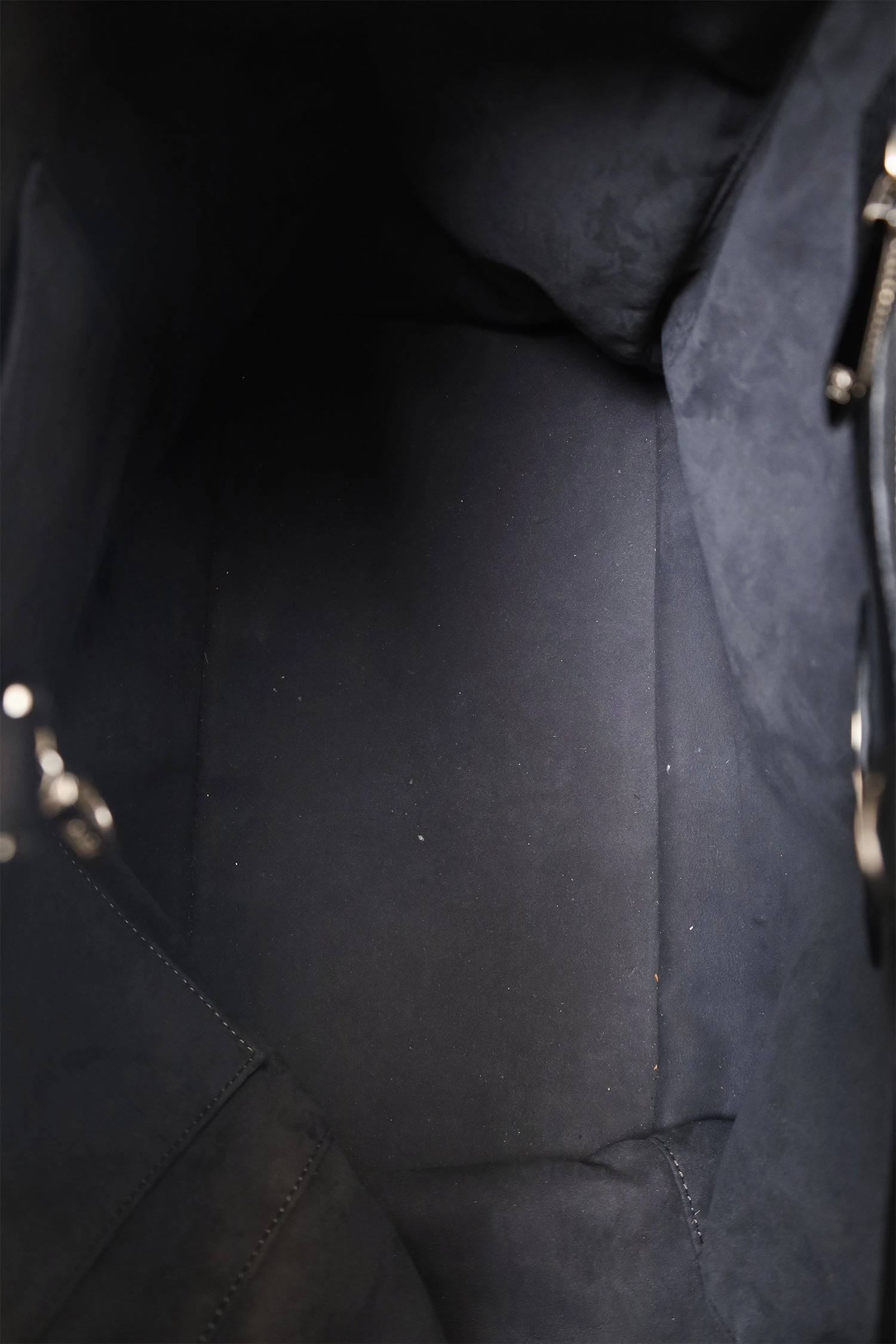 Fendi Black Leather Selleria Anna Bucket Bag