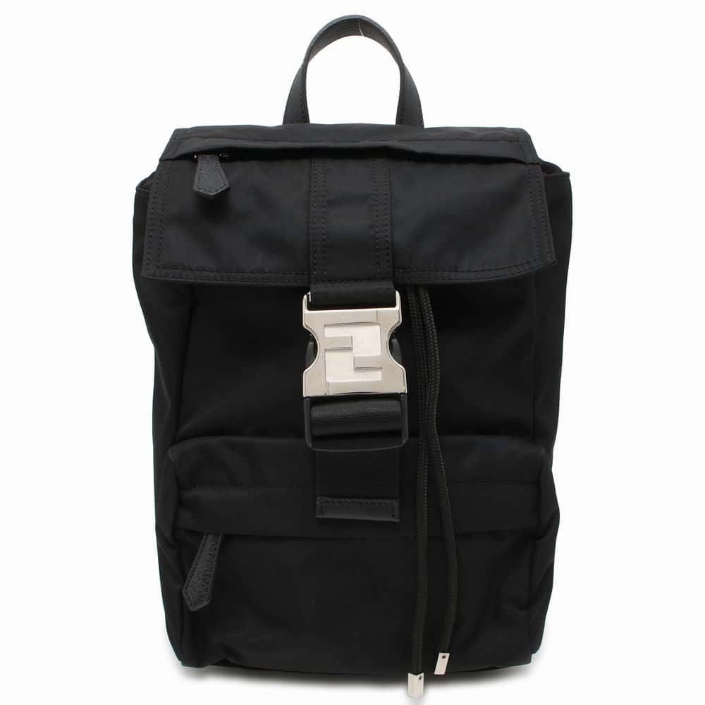 FENDI FENDI Ness Crossbody Bag Black7VZ067 Nylon