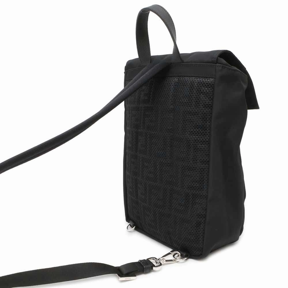 FENDI FENDI Ness Crossbody Bag Black7VZ067 Nylon