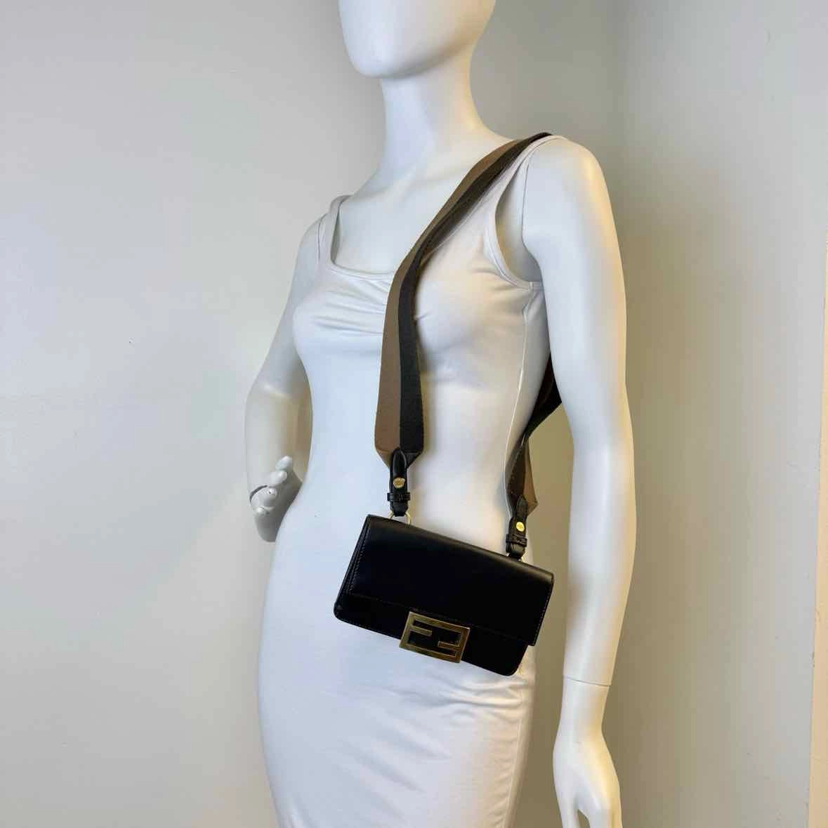 Fendi Flat Baguette Crossbody