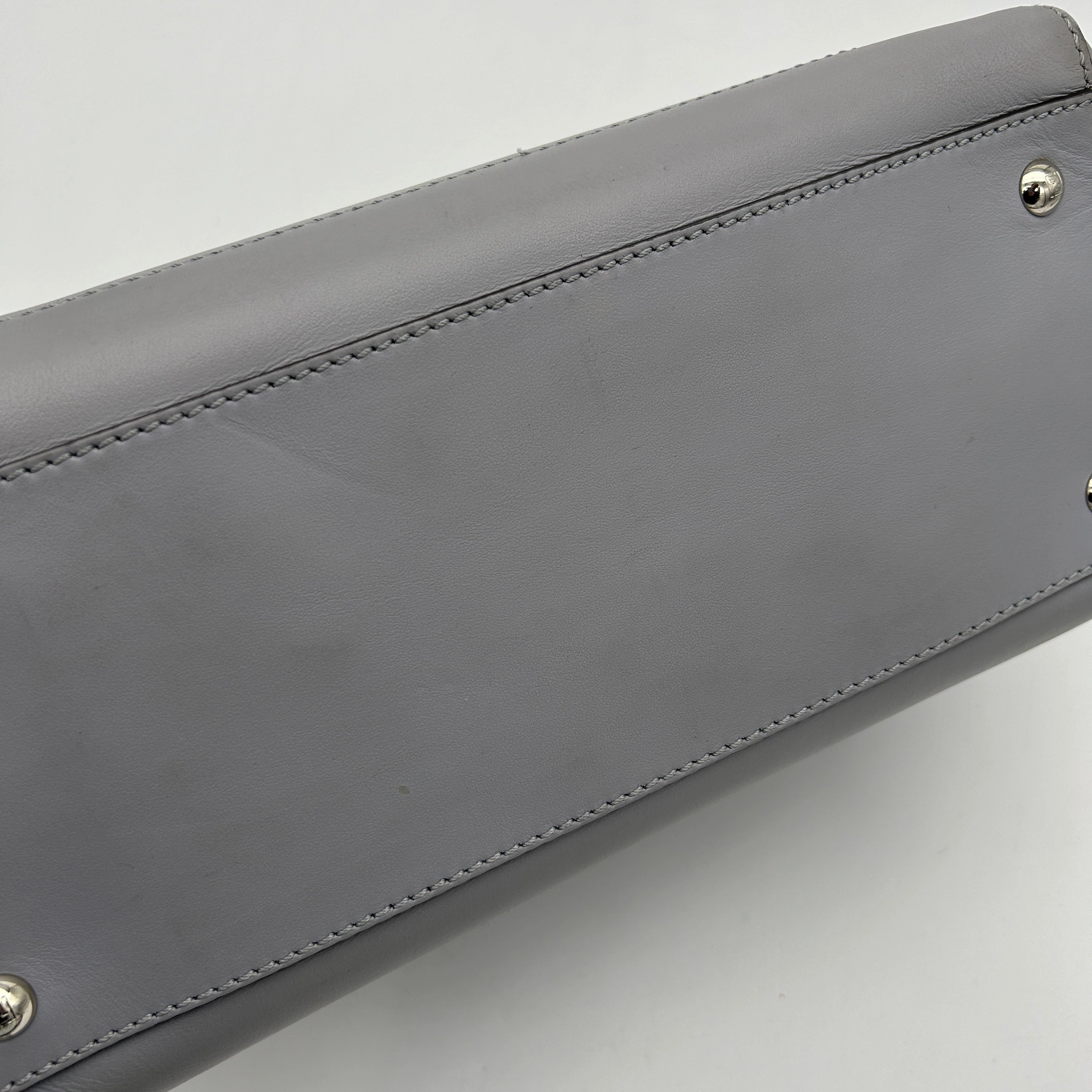 Fendi Leather Top Handle Crossbody Bag