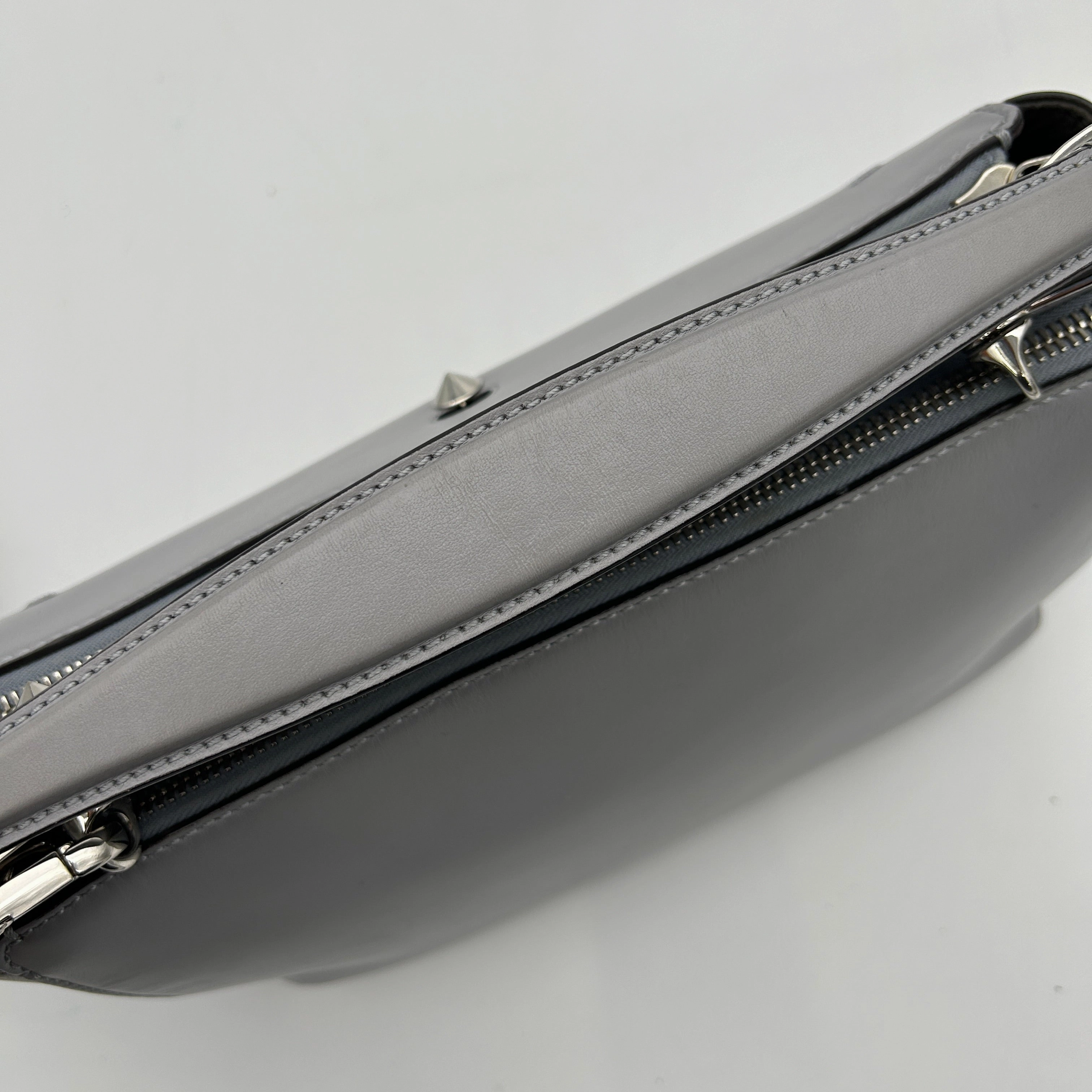 Fendi Leather Top Handle Crossbody Bag