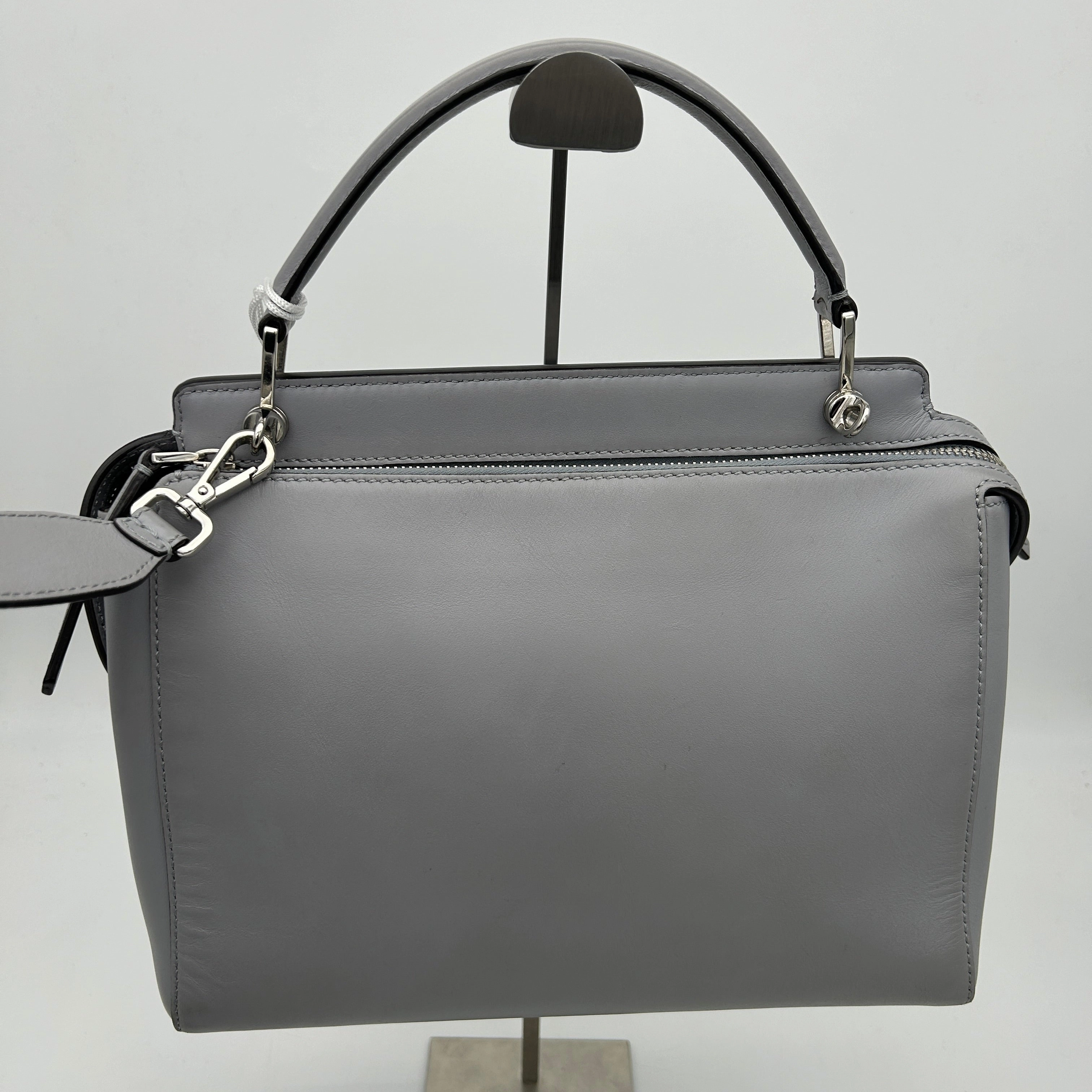 Fendi Leather Top Handle Crossbody Bag