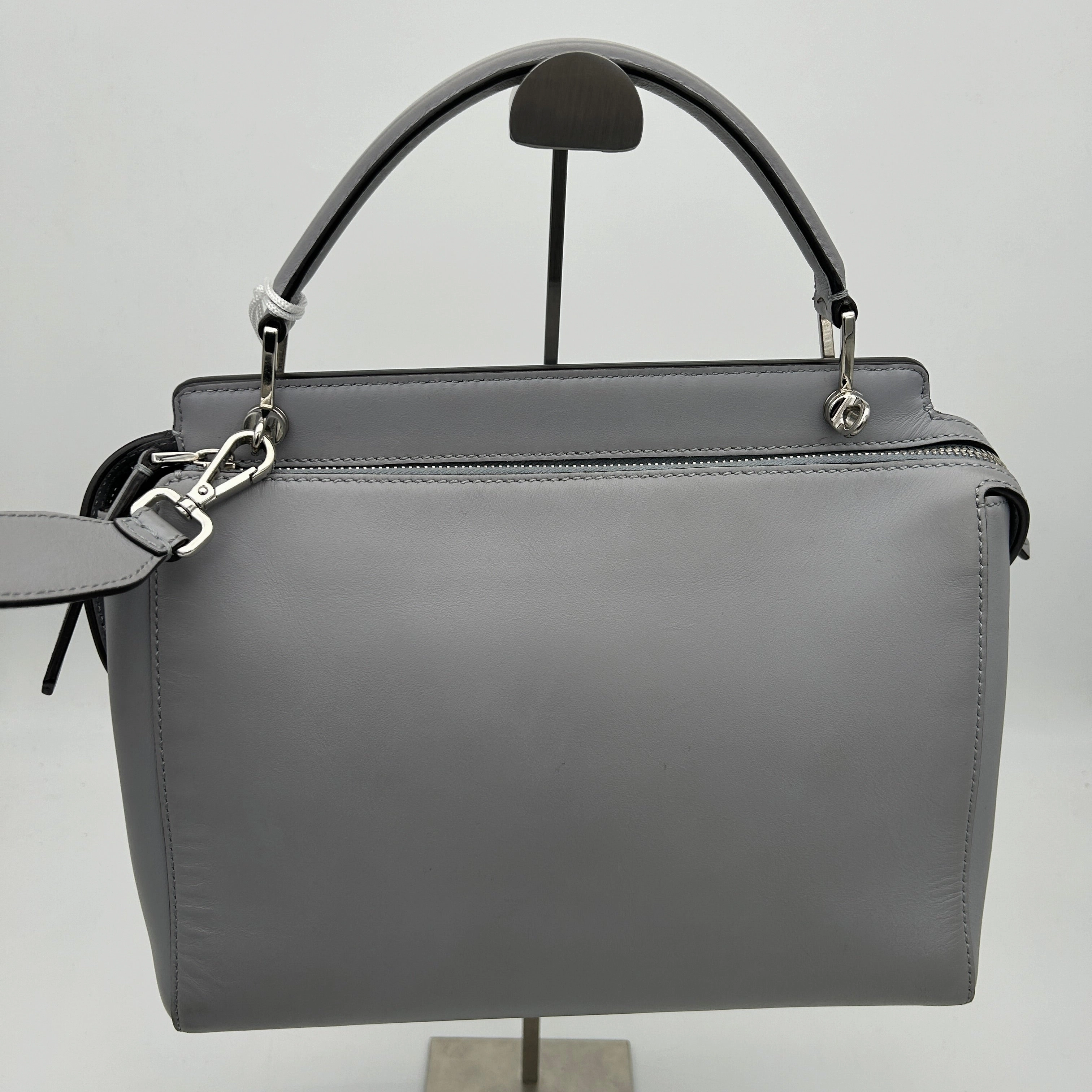 Fendi Leather Top Handle Crossbody Bag